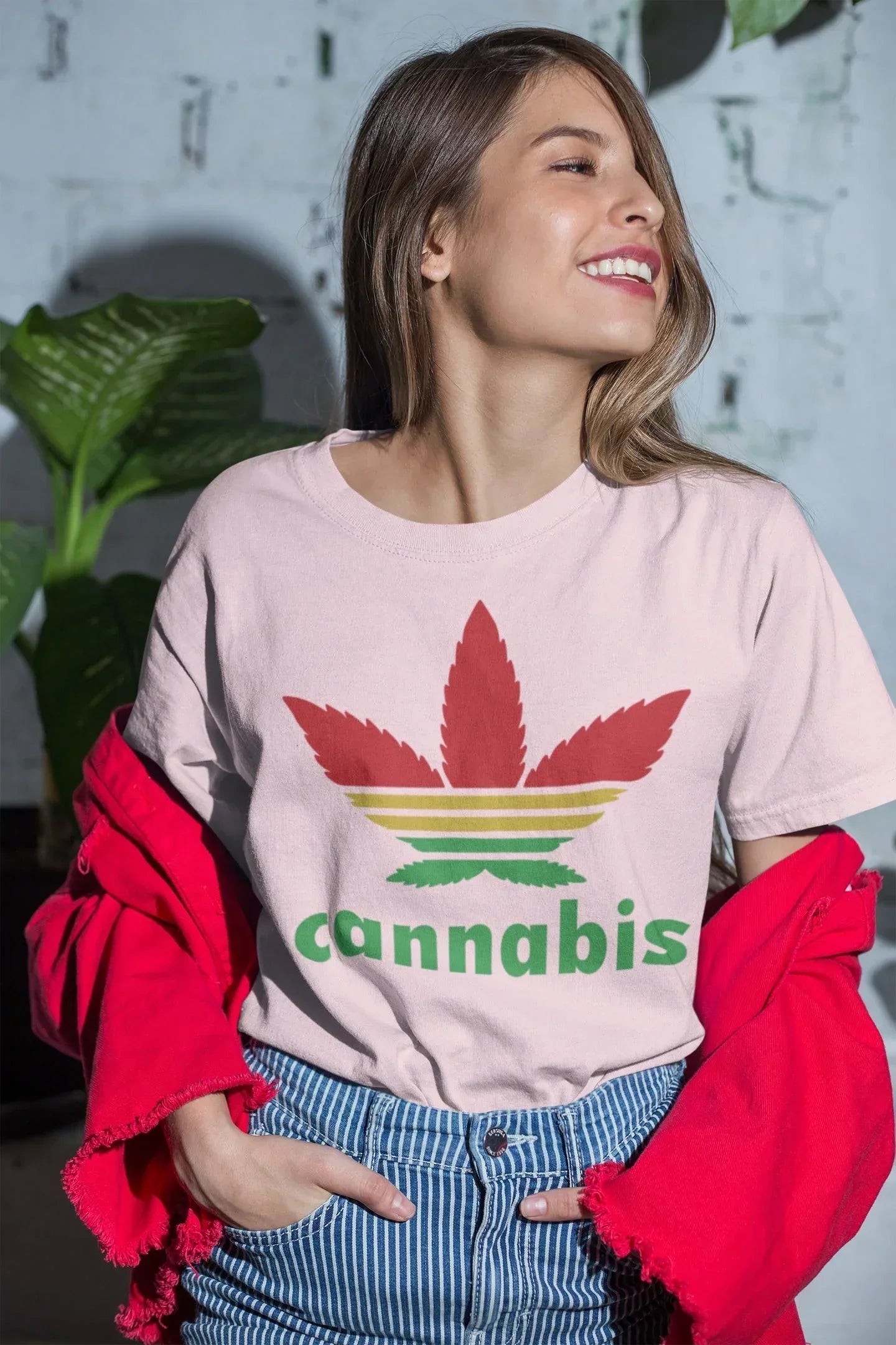 Cannabis Leaf Stoner Shirt HMDesignStudioUS