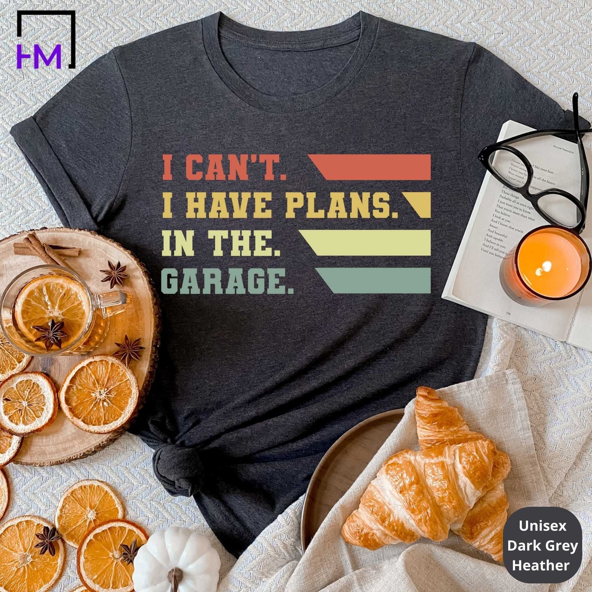 Car Enthusiast Shirt, Car Guy Shirt, Dad Gift, Car Lover Gift, Father's Day Gift, Garage Weekends, Cars Collector Shirt, Funny Car Lover HMDesignStudioUS