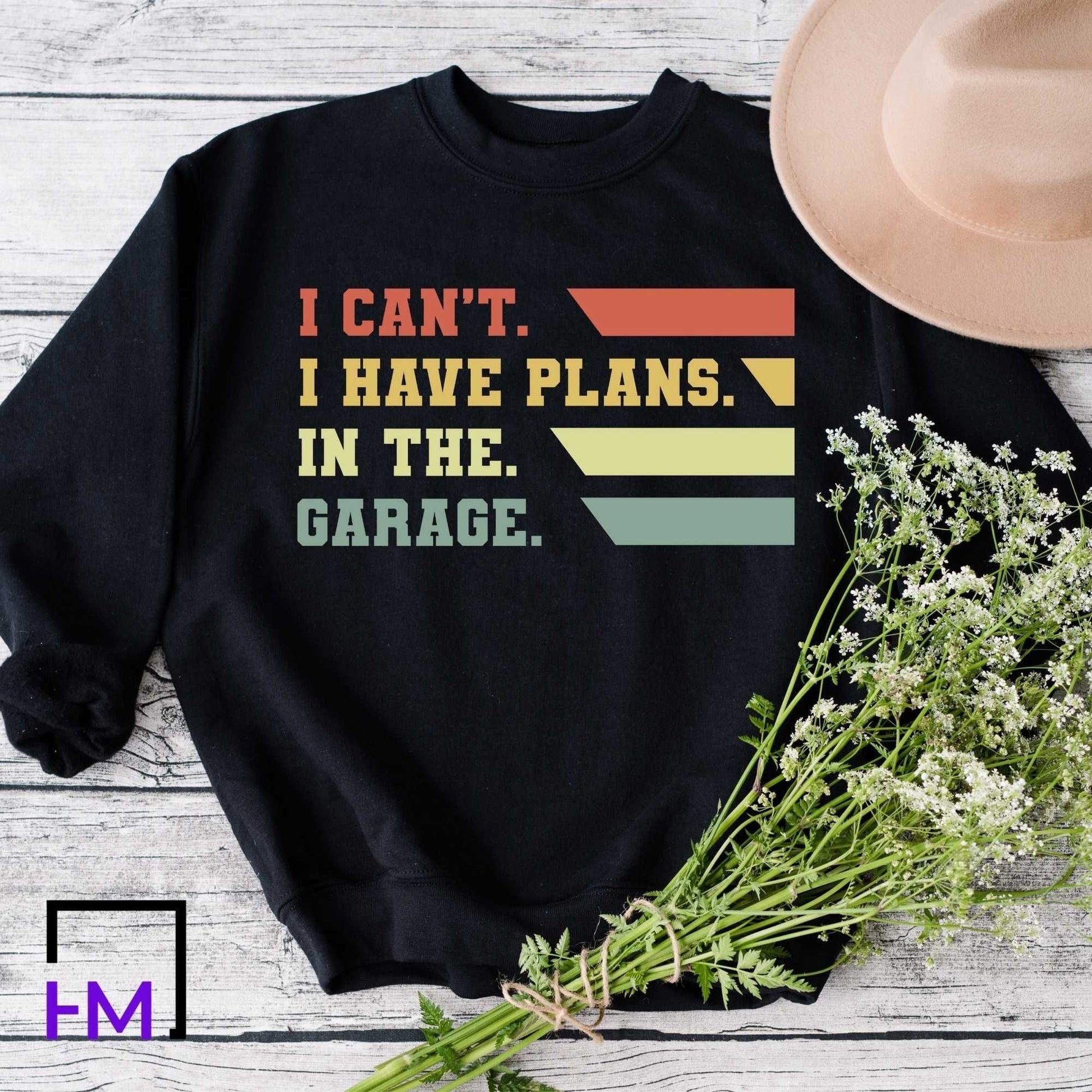 Car Enthusiast Shirt, Car Guy Shirt, Dad Gift, Car Lover Gift, Father's Day Gift, Garage Weekends, Cars Collector Shirt, Funny Car Lover