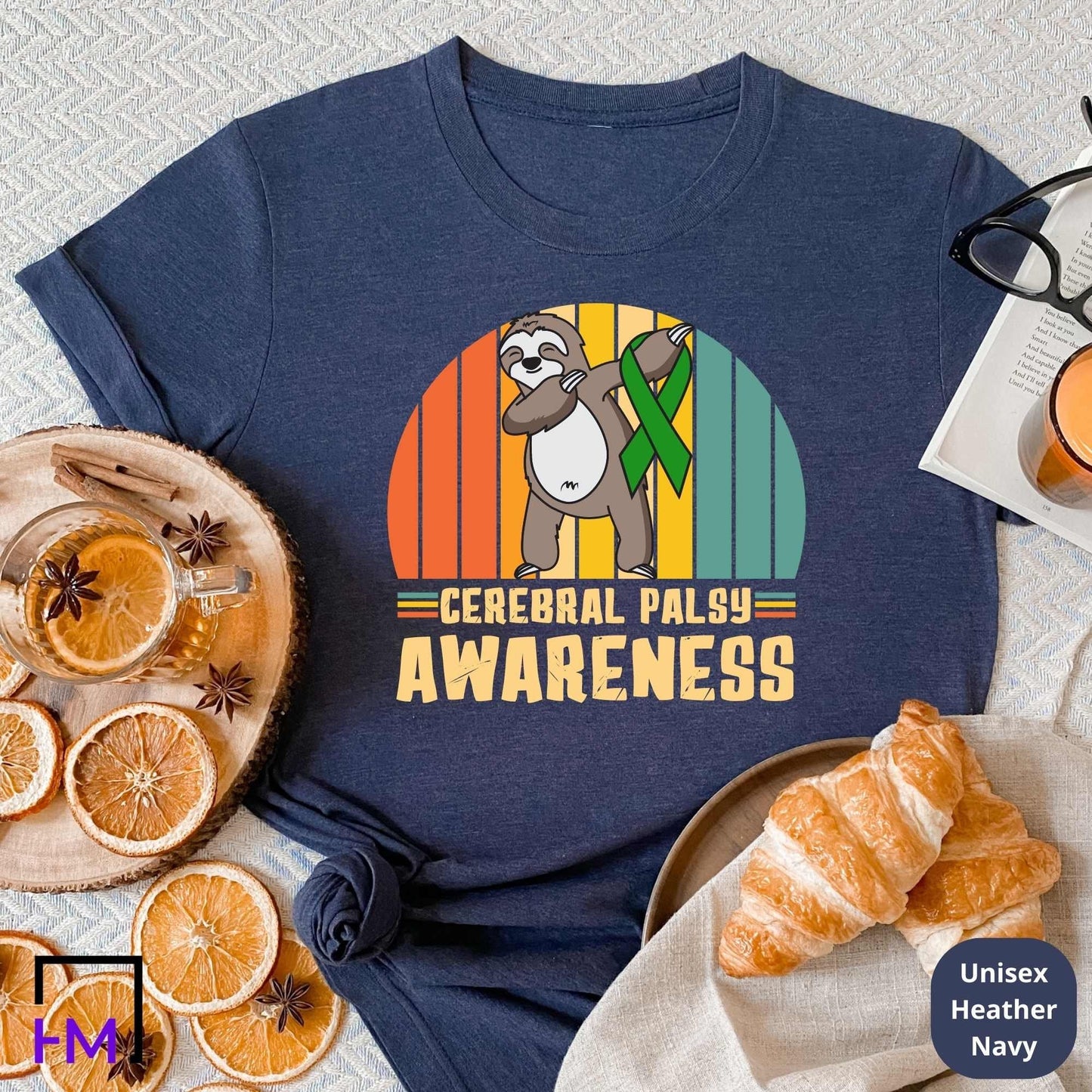 Cerebral Palsy Awareness Shirt, Warrior Gift, CP Awareness, Cerebral Palsy Gifts, Survivor Support Matching Group Tops, Tees & Sweatshirts HMDesignStudioUS