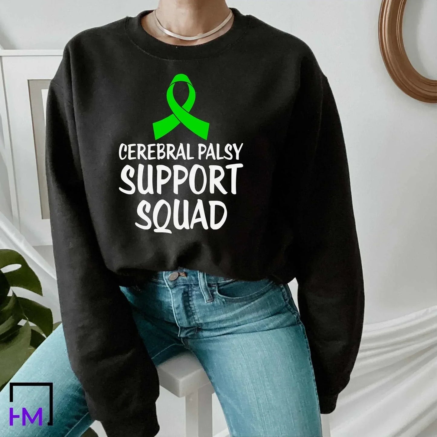 Cerebral Palsy Support Squad Shirt, Motivational Shirt, Cerebral Palsy Shirt, Cerebral Palsy Gifts,Cerebral Palsy Awareness Shirt,CP Support
