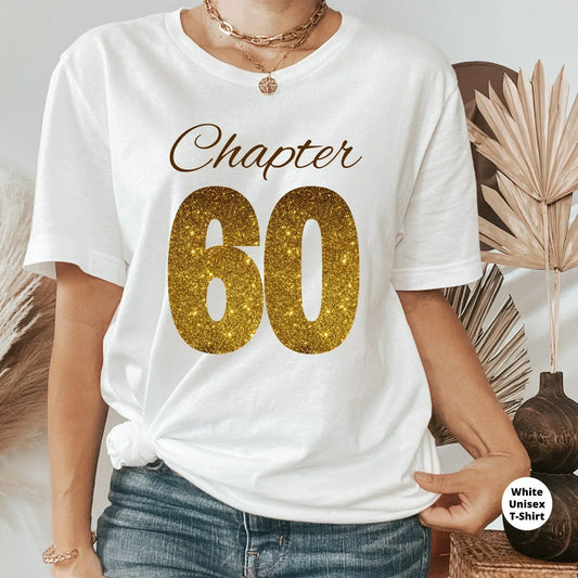 Chapter Sixty Birthday Shirt, Birthday Squad, 60th Birthday Crew, Birthday Gift, Birthday Party Tees, Gift for Her, Birthday Group Shirt HMDesignStudioUS