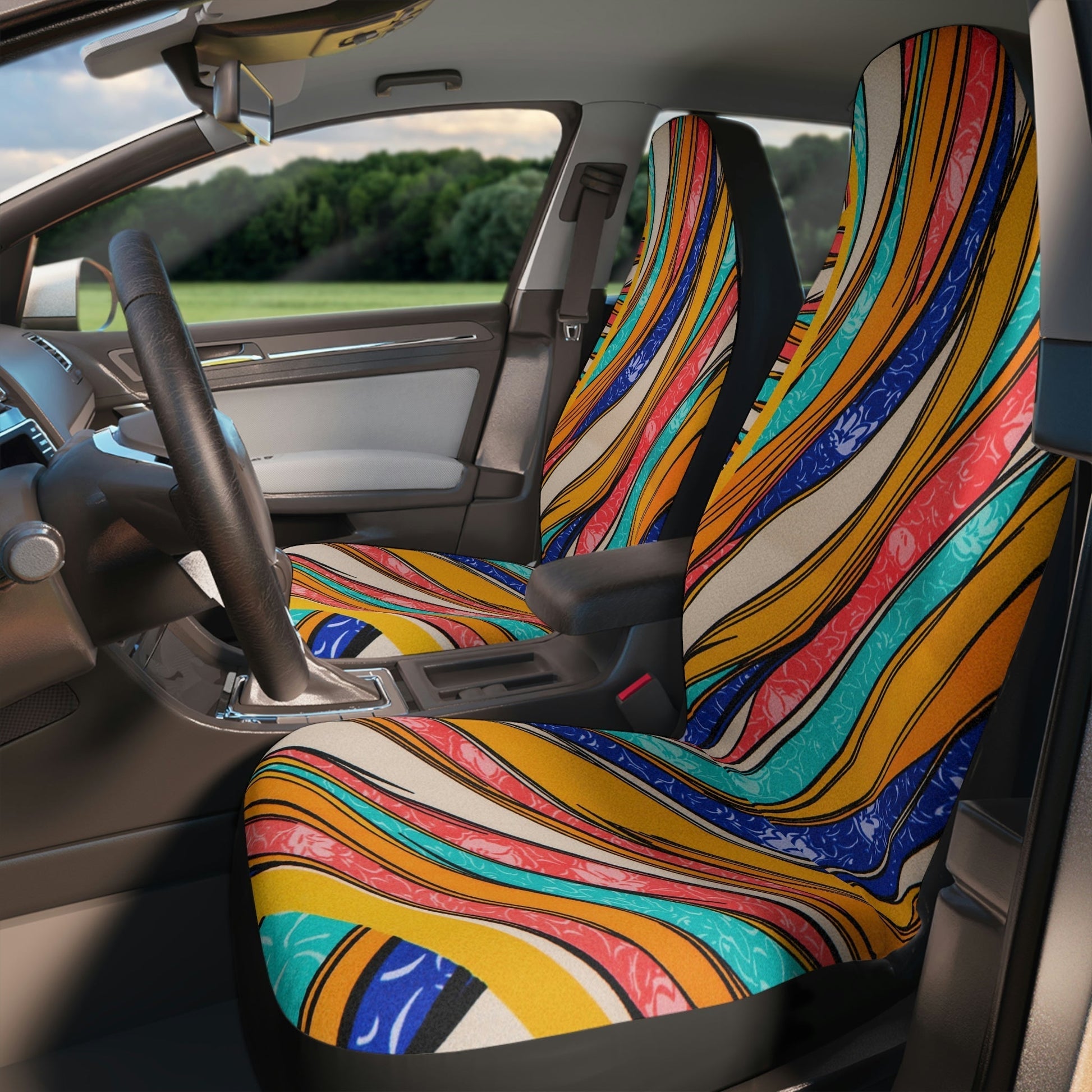 Colorful Car Seat Cover