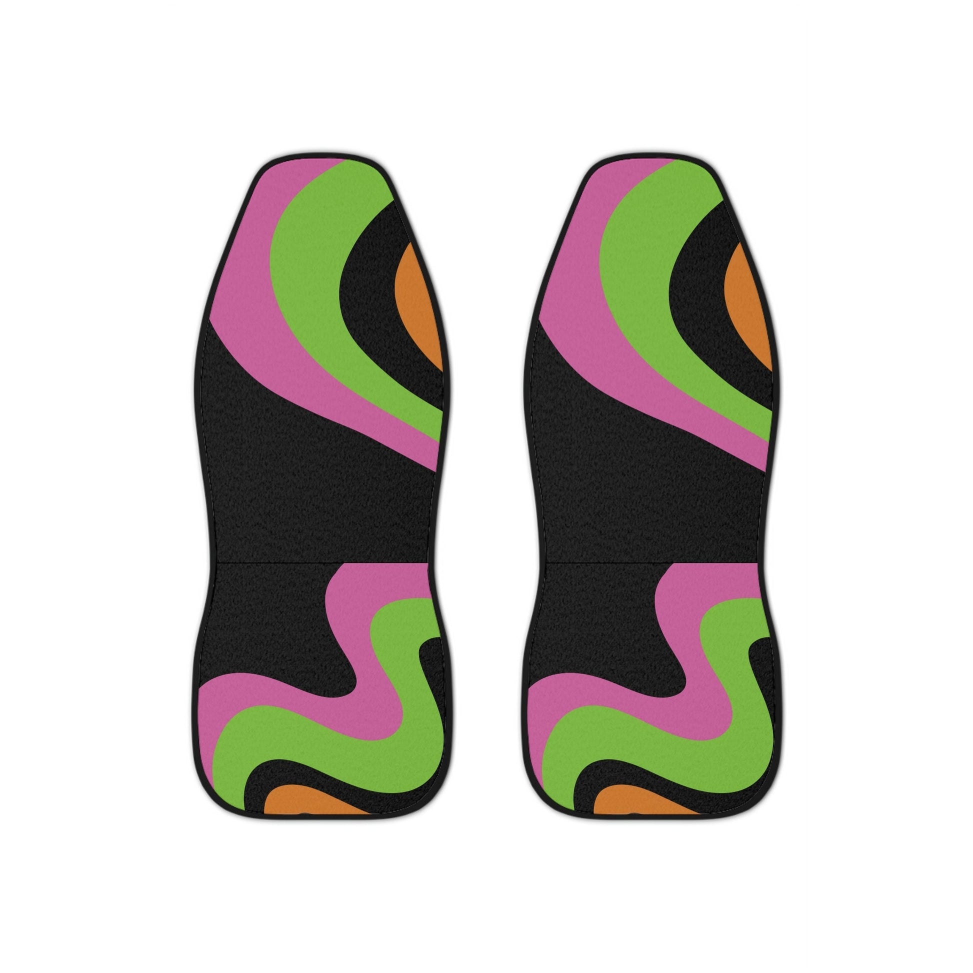 Colorful Groovy Car Seat Cover