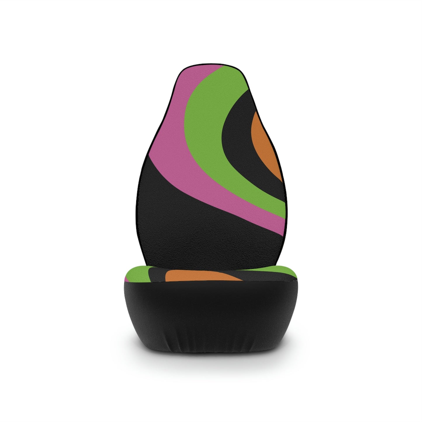 Colorful Groovy Car Seat Cover