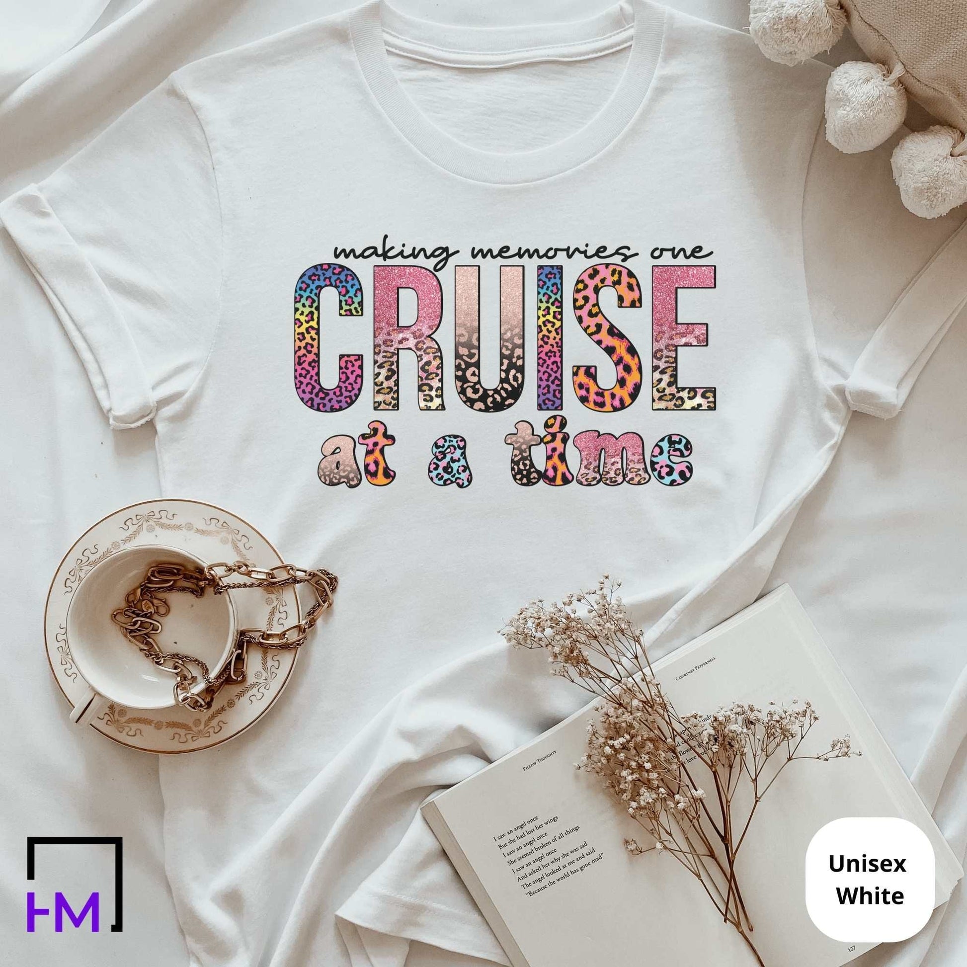 Colorful Making Memories One Cruise at a Time Shirt