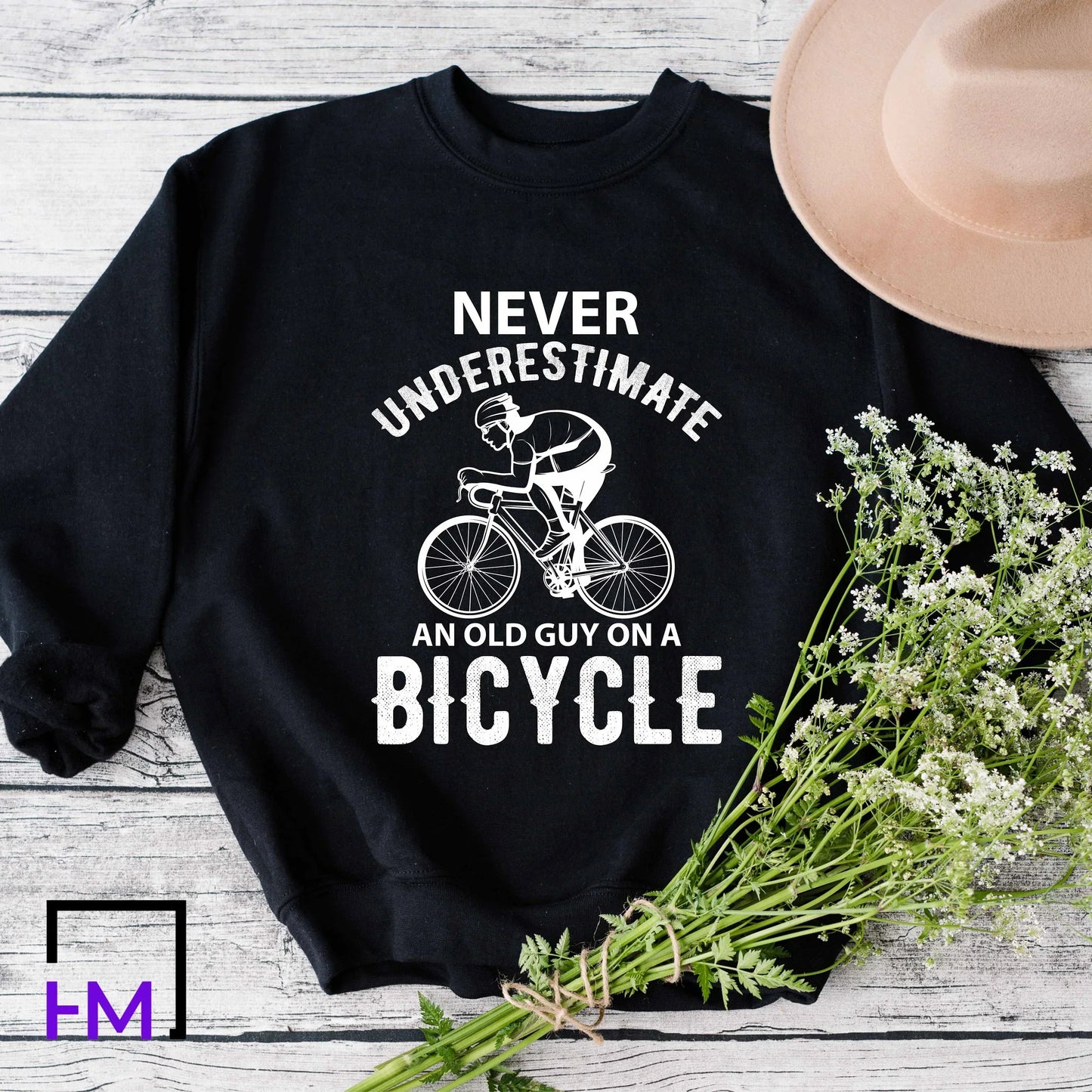 Cool Bicycle Shirt, Cyclist Shirt, Gift for Bike Rider, Shirt for Biker, Bicycle Lover, Bicycle Gifts, Bicycle Birthday, Mens Bike Shirt HMDesignStudioUS