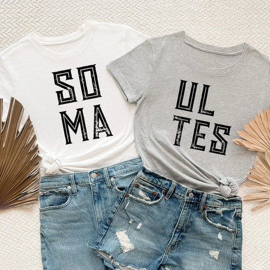 Soul Mates Couples Shirts, Couples gift