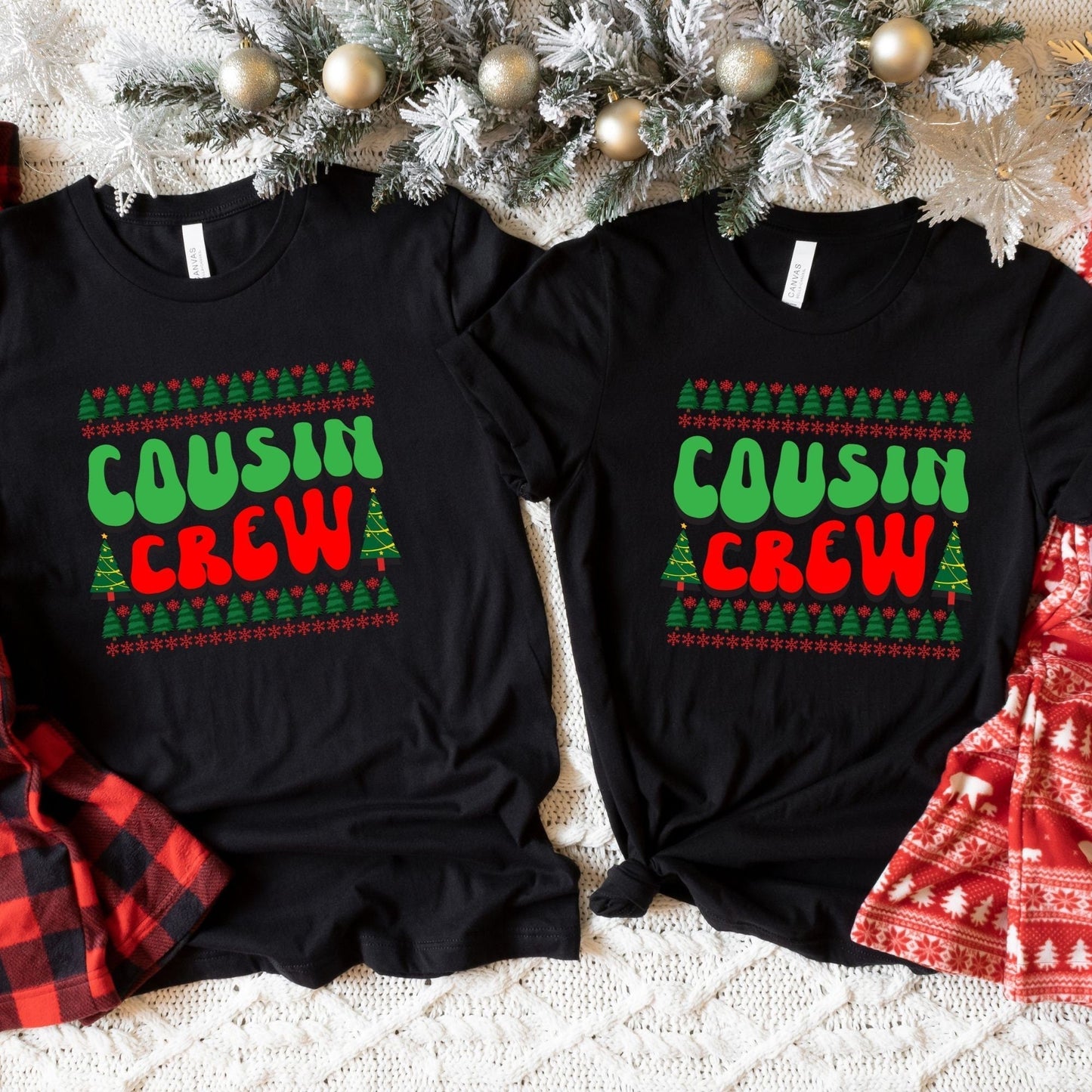 Cousin Crew Christmas Family Shirts