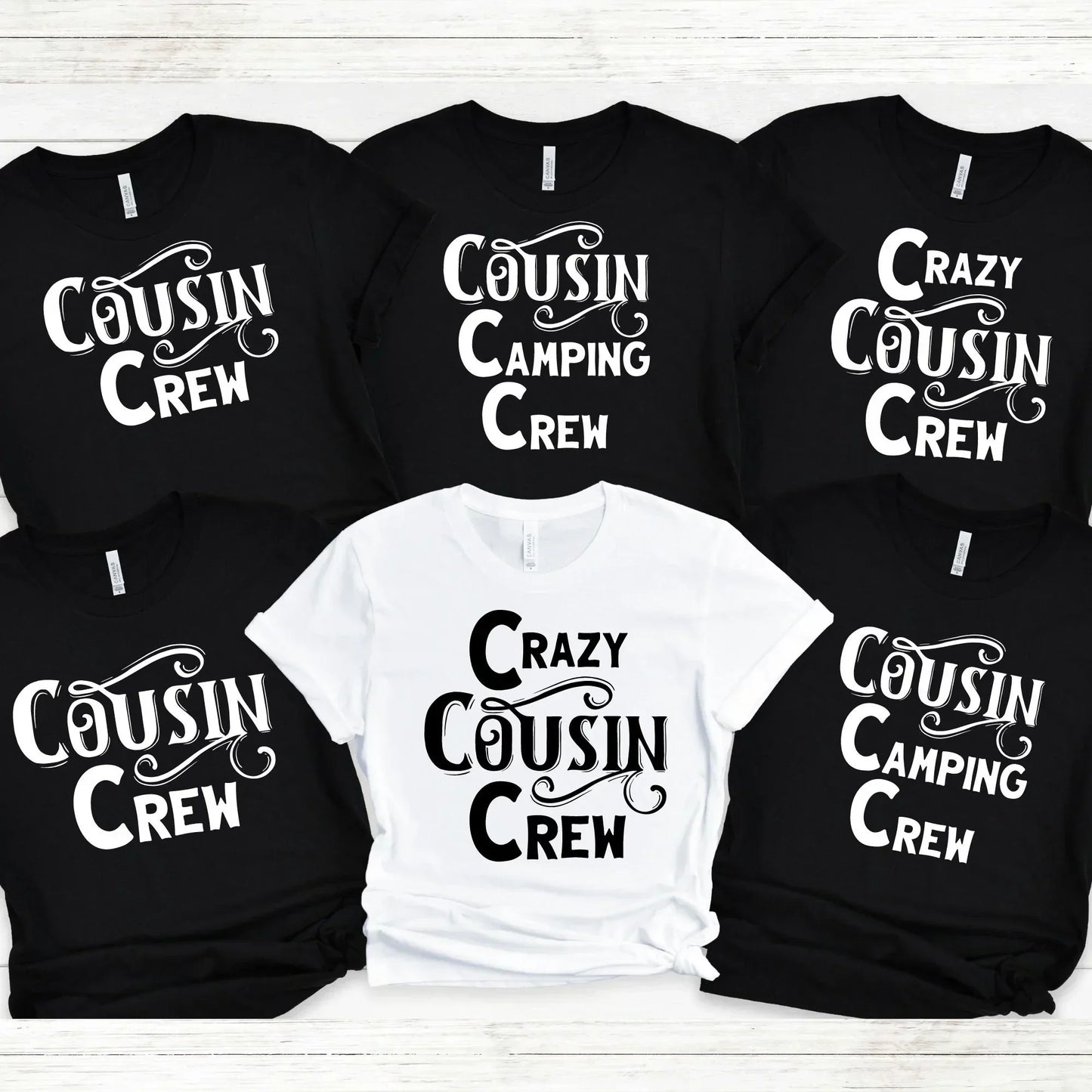 Cousin Crew Shirts, Matching Family Vacation Shirts, Funny Cousin gifts, Cousin shirts, Christmas Cousin Crew, Girls or Guys Trip Sweaters HMDesignStudioUS