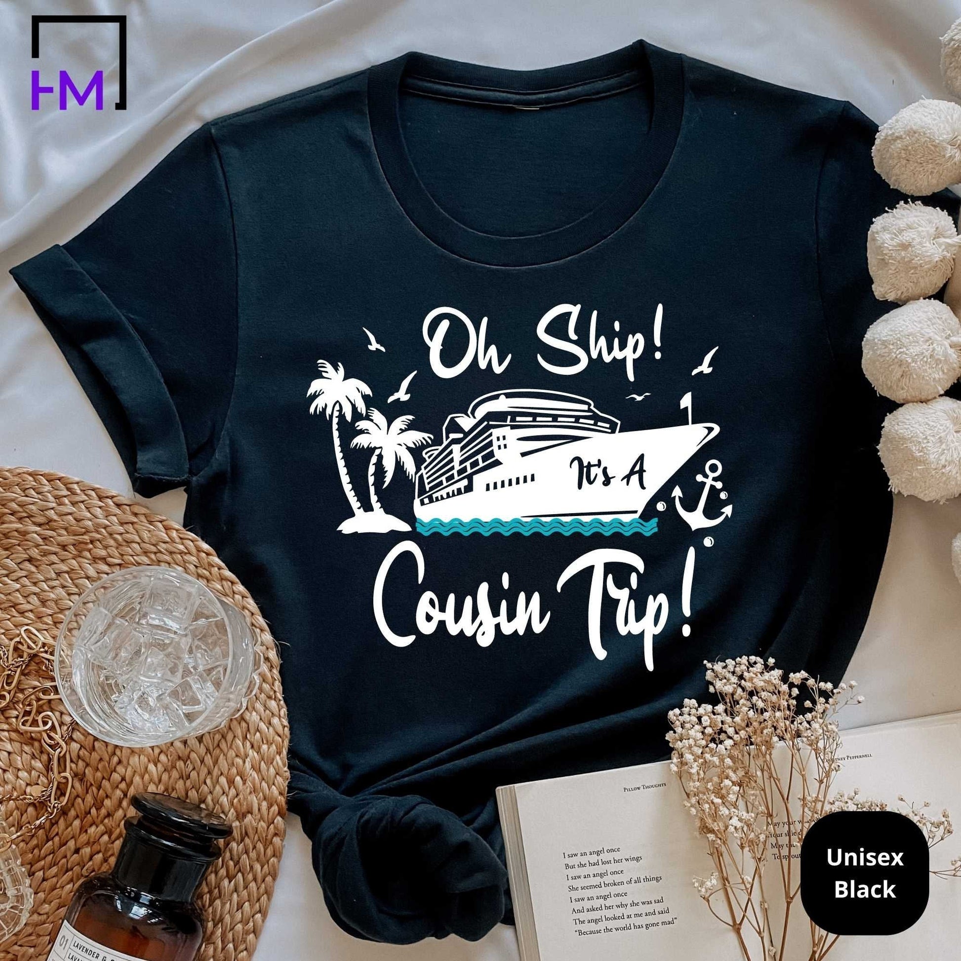 Cousins Cruise Shirts for Girls Trip HMDesignStudioUS