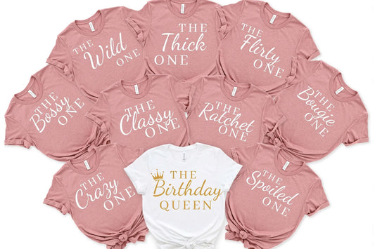 Customized Birthday shirts, Birthday Squad Tees, Birthday Crew, Birthday Group Shirt, Birthday Party Tee, Birthday Matching, Gift for Her HMDesignStudioUS