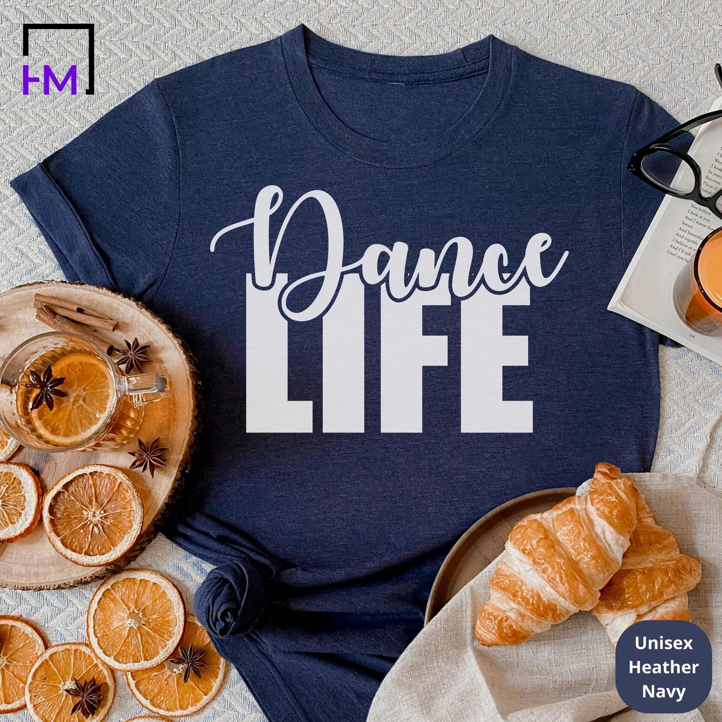 Dance Life Shirt | The Perfect Gift for Passionate Dancers and Dance Moms HMDesignStudioUS