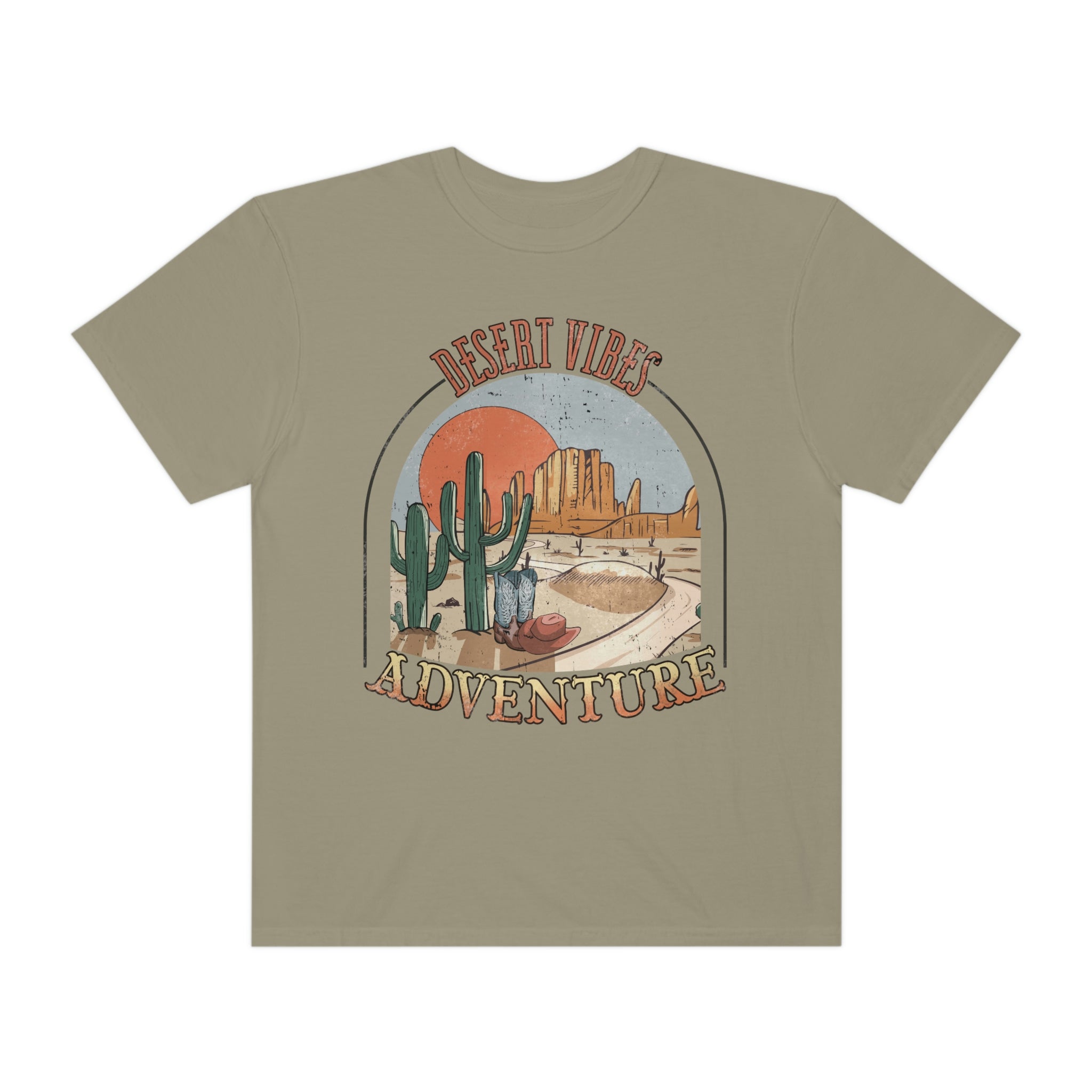 Retro Western Graphic Hoodie / Desert Vibes Clothing / Wild 