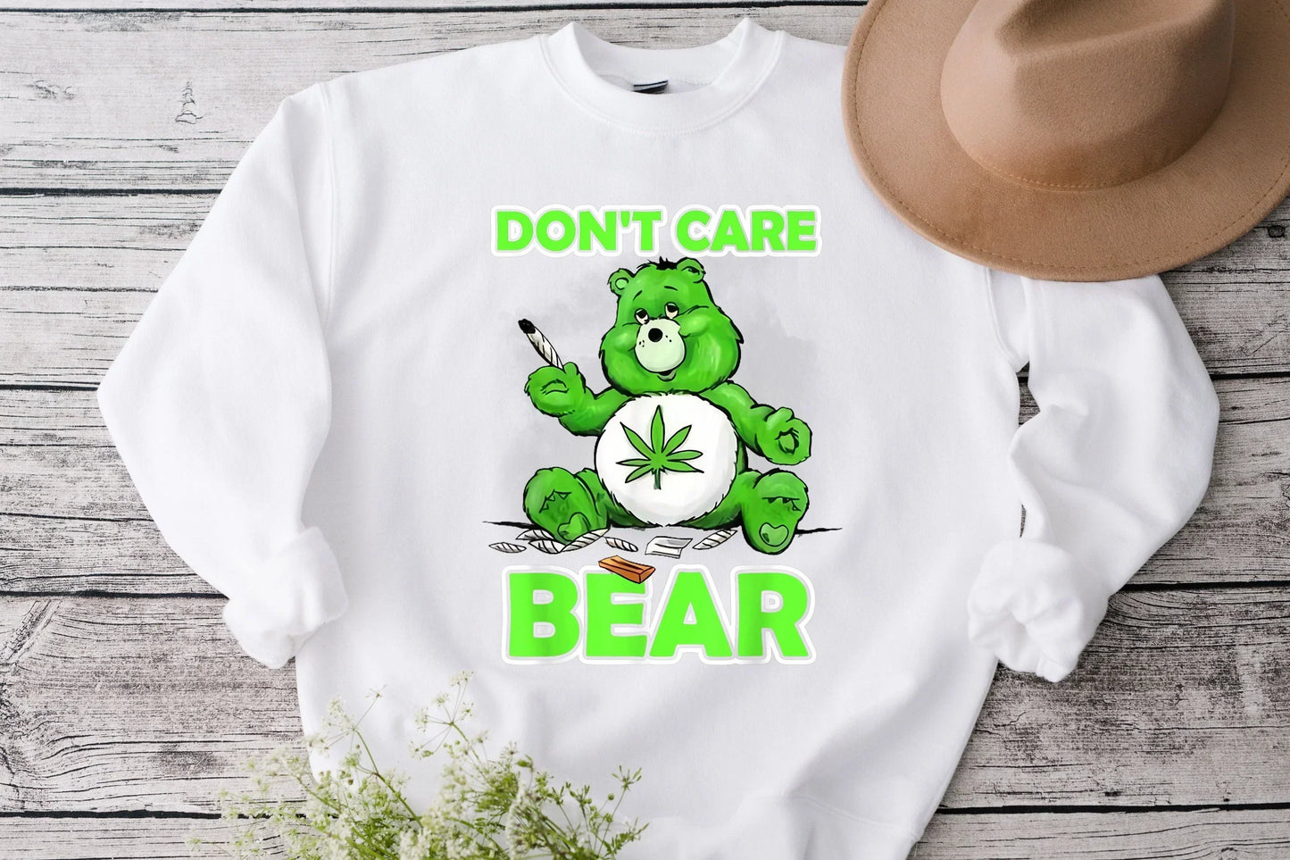 Don't Care Bear, Funny Stoner Shirt