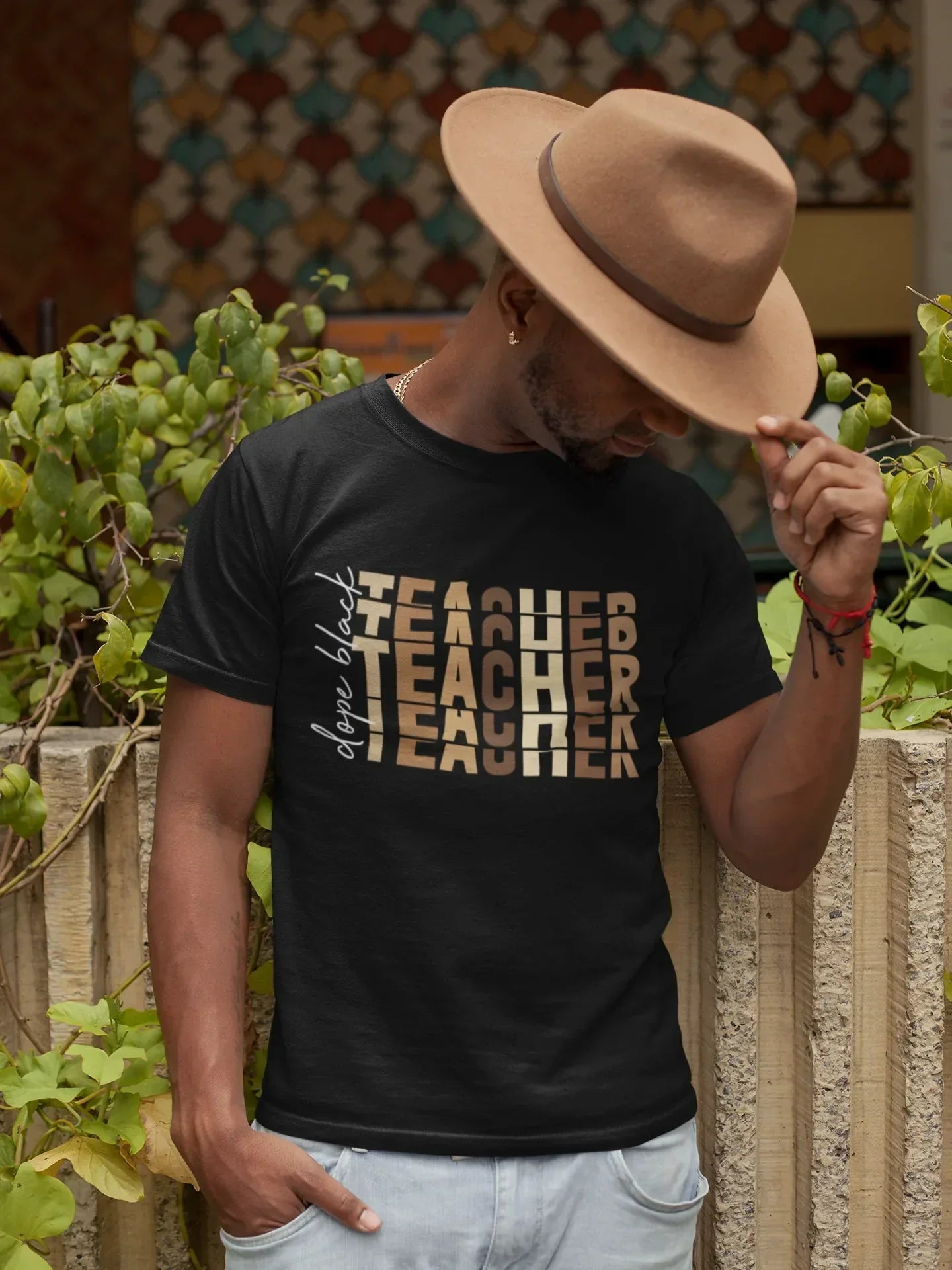 Dope Black Teachers T-Shirt, Black Teacher Sweatshirt, Black Pride Hoodie HMDesignStudioUS