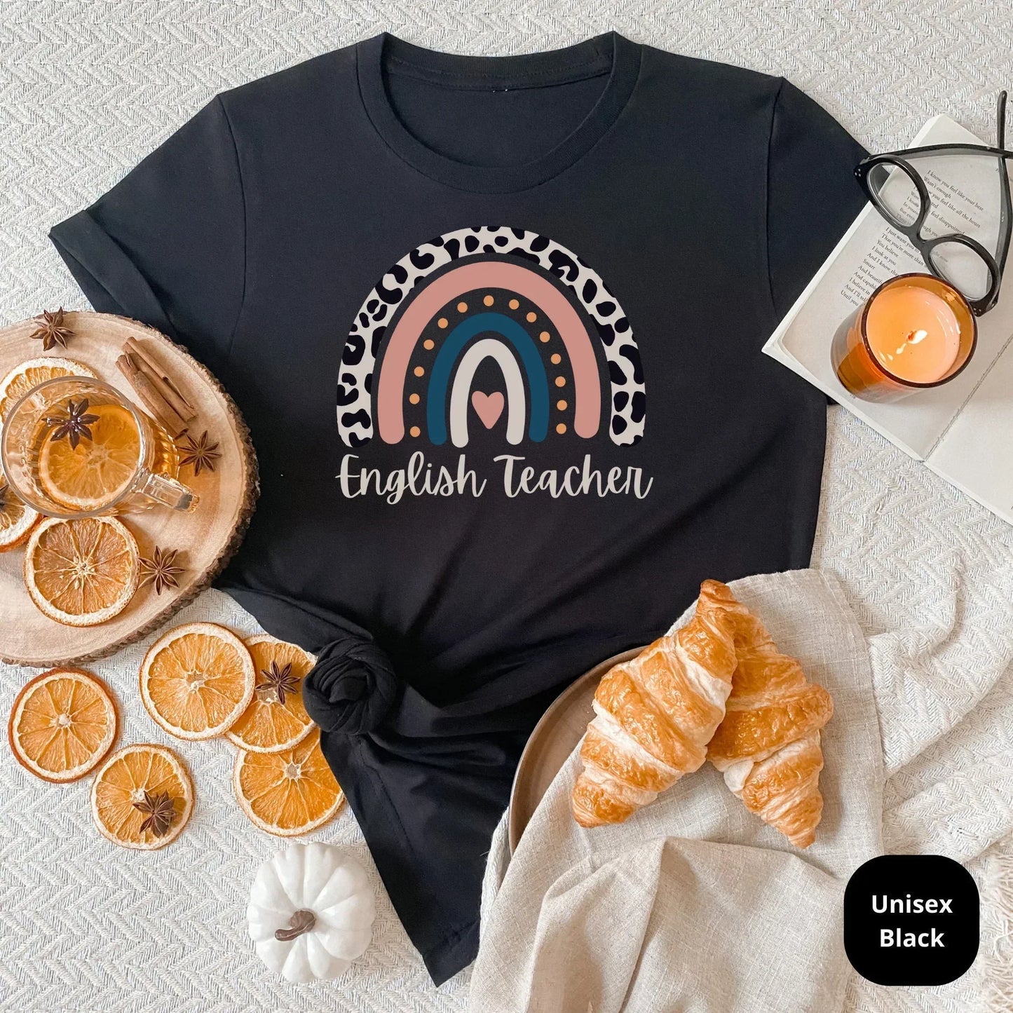 English Teacher Shirt, Teacher Appreciation Gift, Elementary School Teacher Shirt, ESL Shirt, High School Teacher Back to School Sweatshirt HMDesignStudioUS