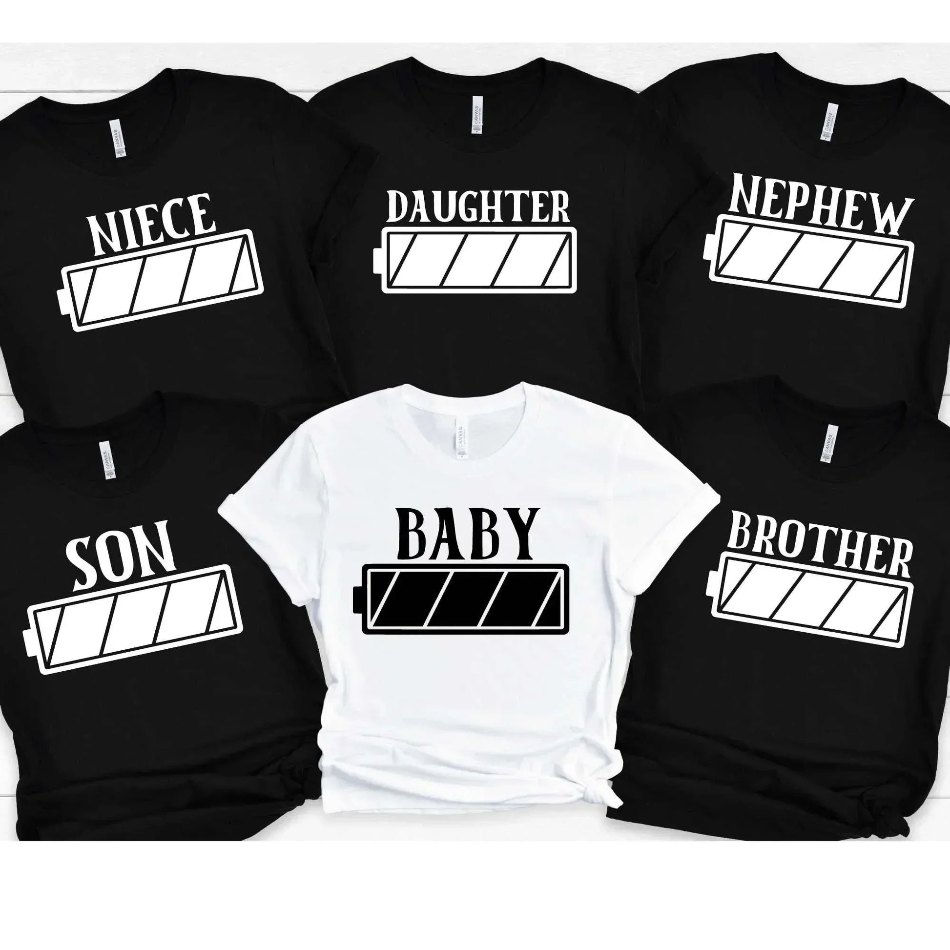 Family Matching Tees for Photos, Pregnancy Reveal Shirts, Baby Announcement Photographs, Baby Shower Gifts, 1st Time Parents & Grandparents HMDesignStudioUS