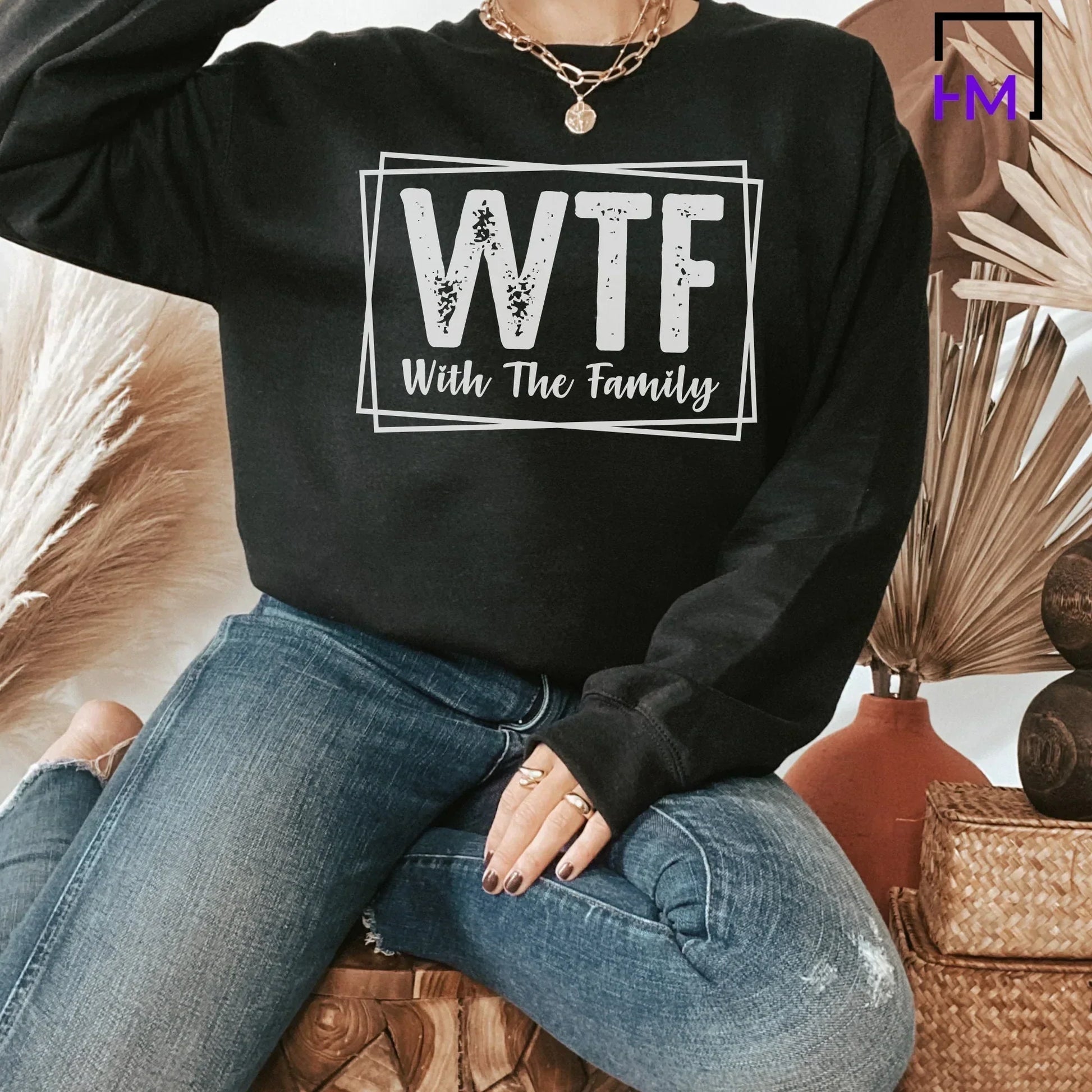 Family Vacation Shirt, WTF With the Family Shirts, Funny Family T-shirts, With the Family Shirts, Family Matching Shirt, Funny Family Shirts HMDesignStudioUS