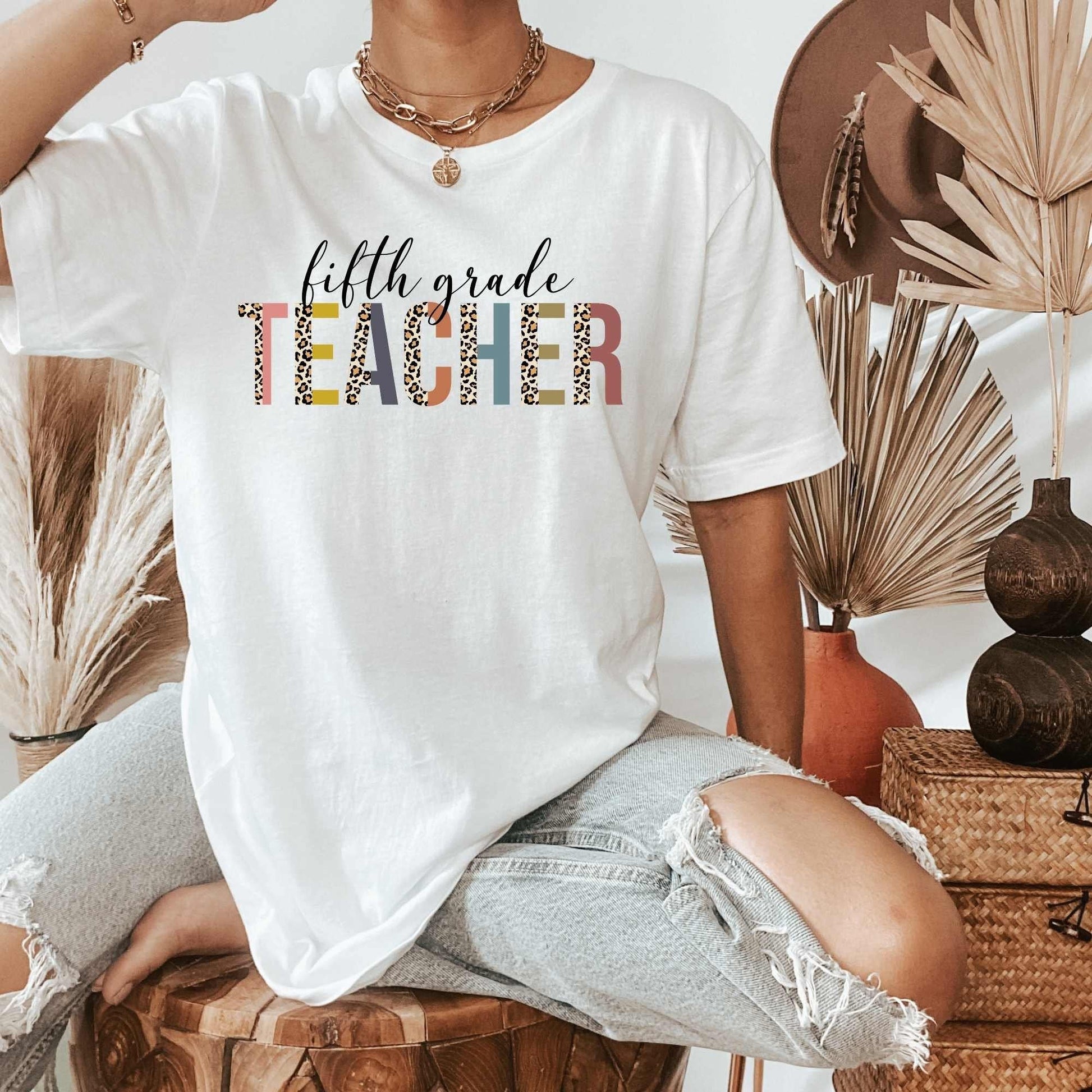 Fifth Grade Teacher Shirt