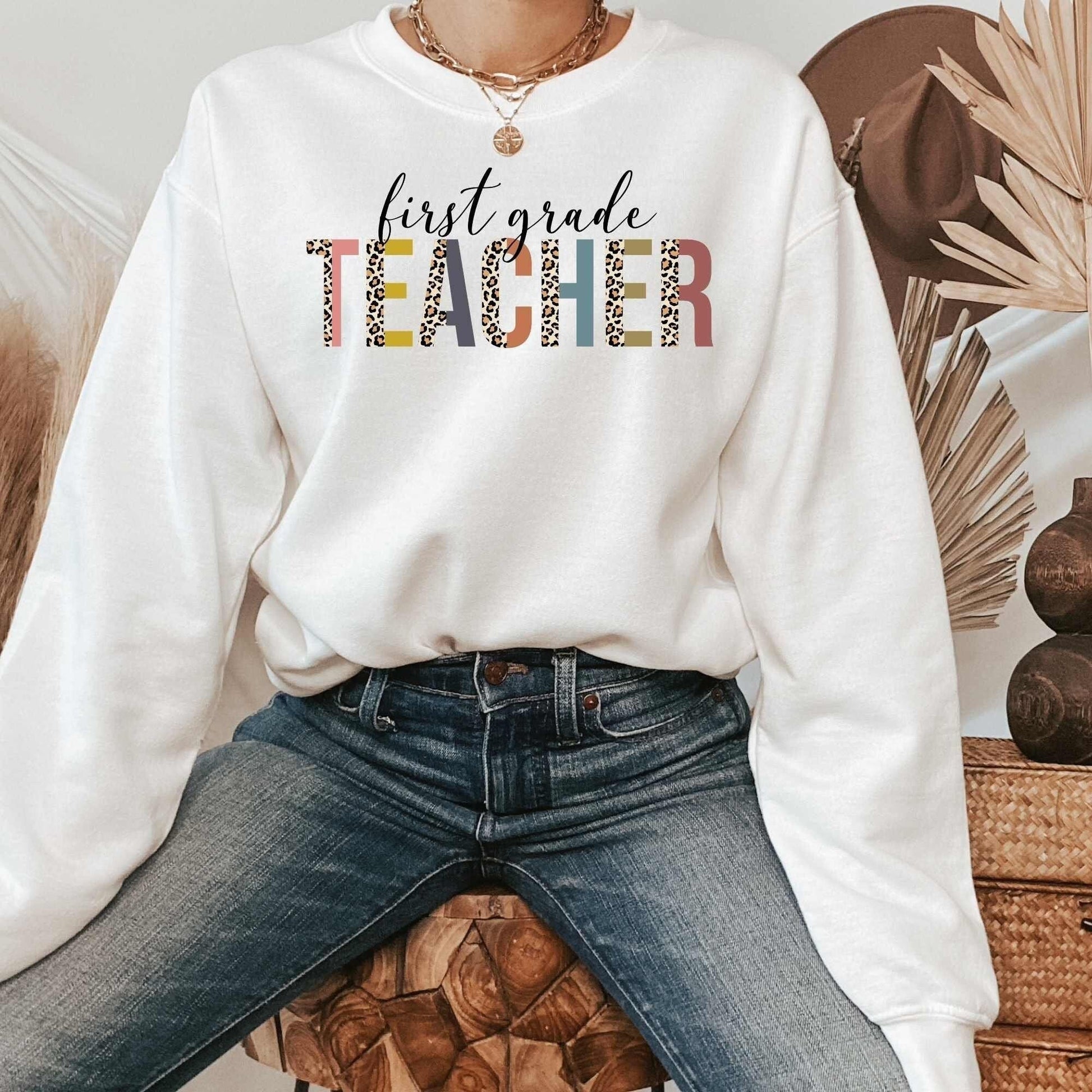 First Grade Teacher Shirt