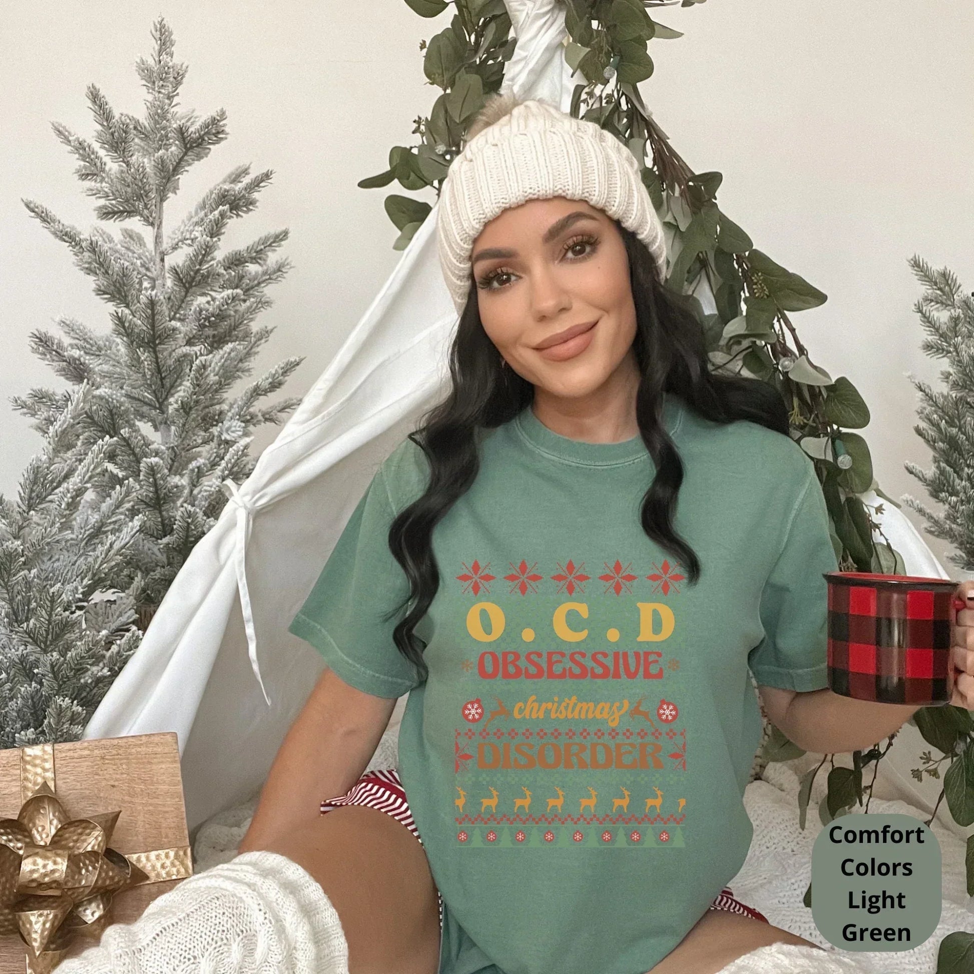 OCD Funny Christmas Sweater
