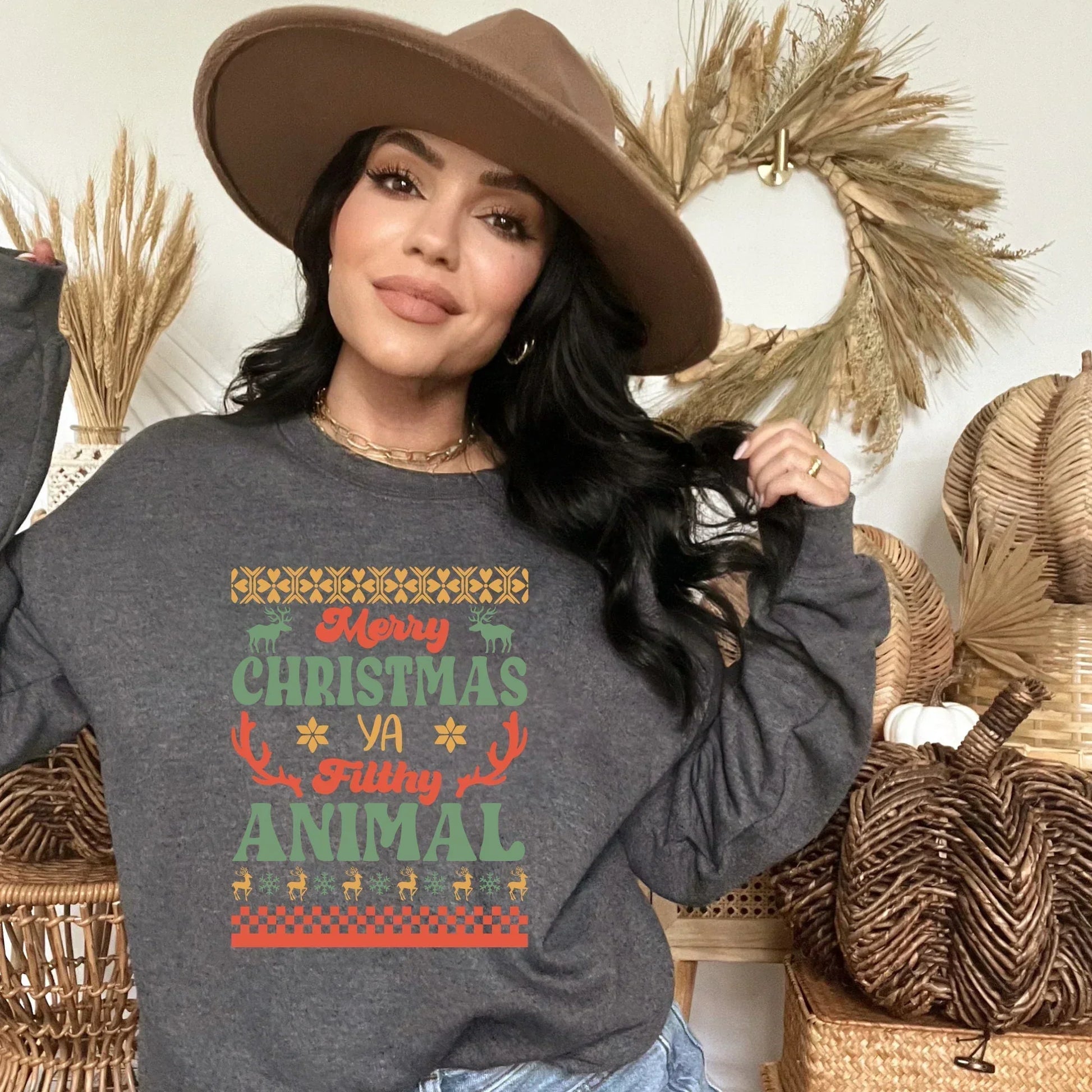 Hunting Season Christmas Sweatshirt