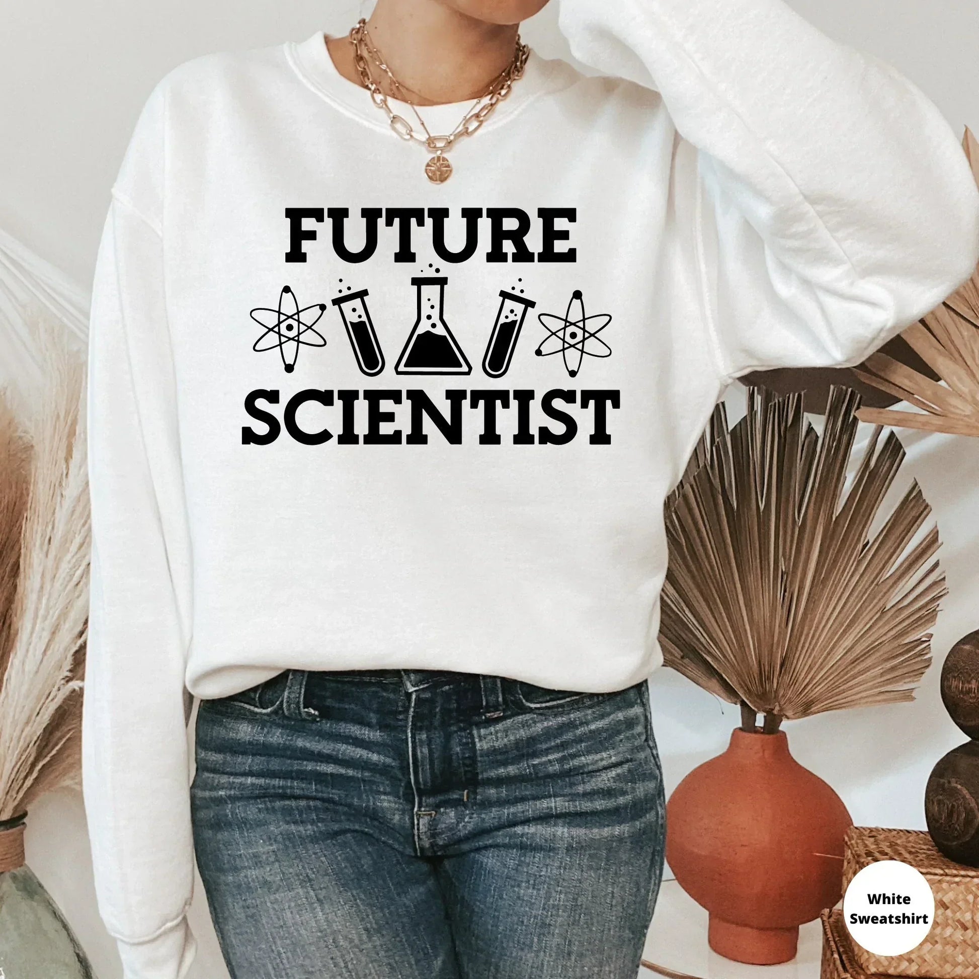 Future Scientist Shirt, Science Teacher Gift, Grad Student T-Shirt, Graduation Party Gift for Professor, Elements Sweatshirt, Chemistry Tee HMDesignStudioUS