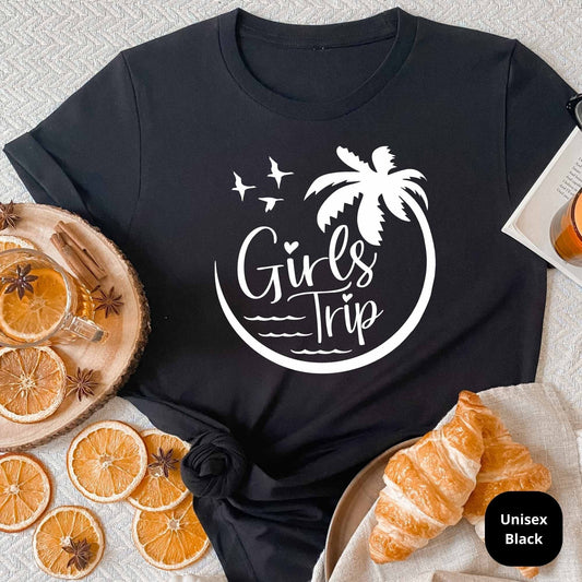 Girls Trip Shirts, Best Friends Gifts, Cute Matching Group Tees, Vacation T-Shirt, Mother Daughter Trip, Sisters Vacay, BFF Besties Weekend
