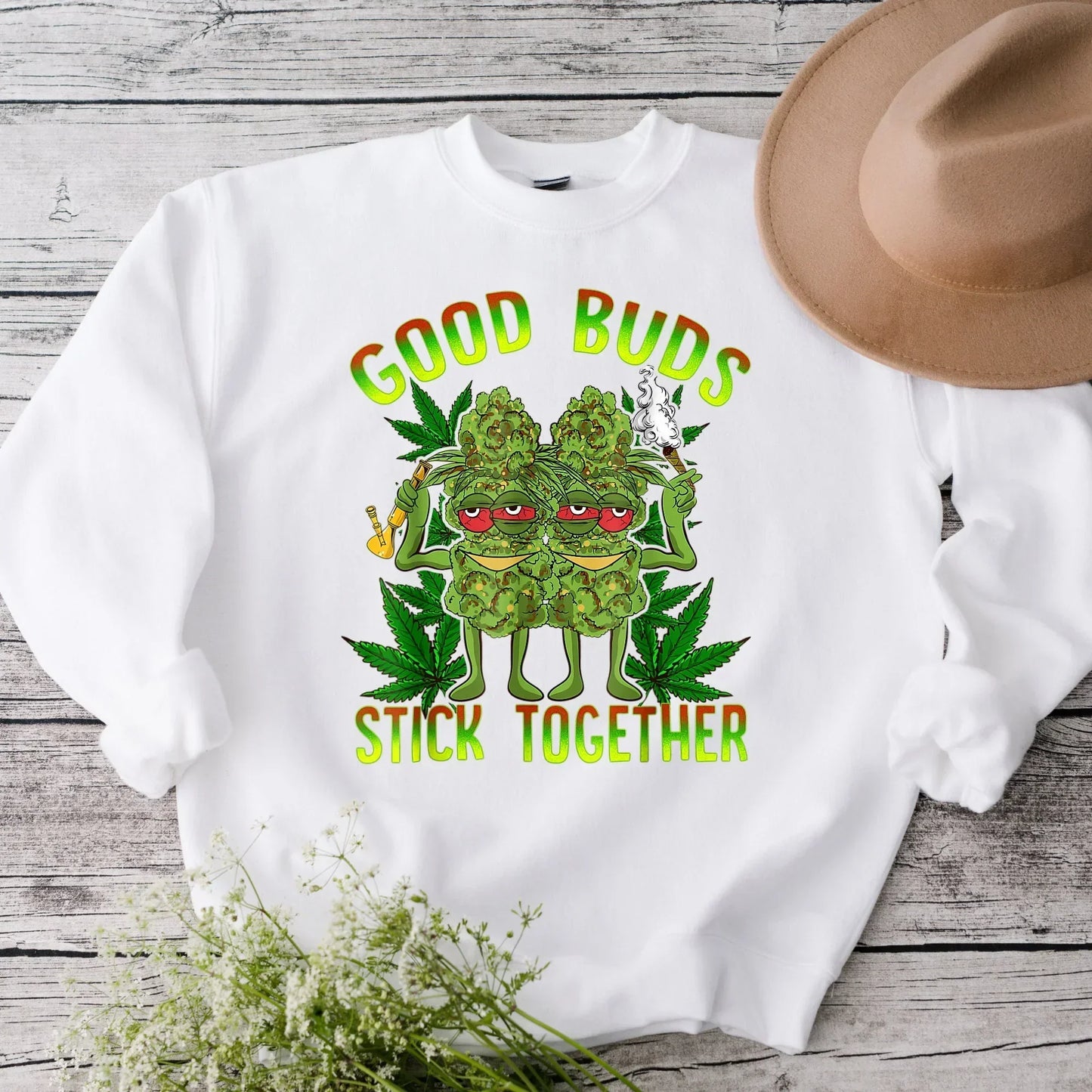 Good Buds Stick Together, Stoner Friends Shirt