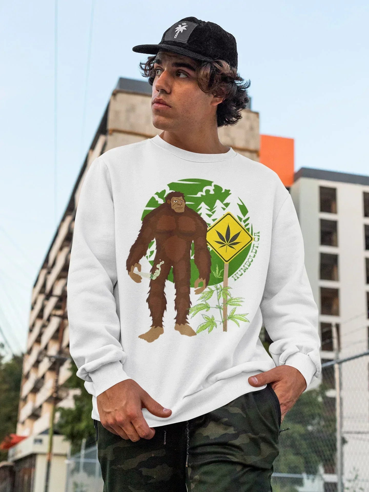 Gorilla Smoke Stoner Shirt for Him HMDesignStudioUS