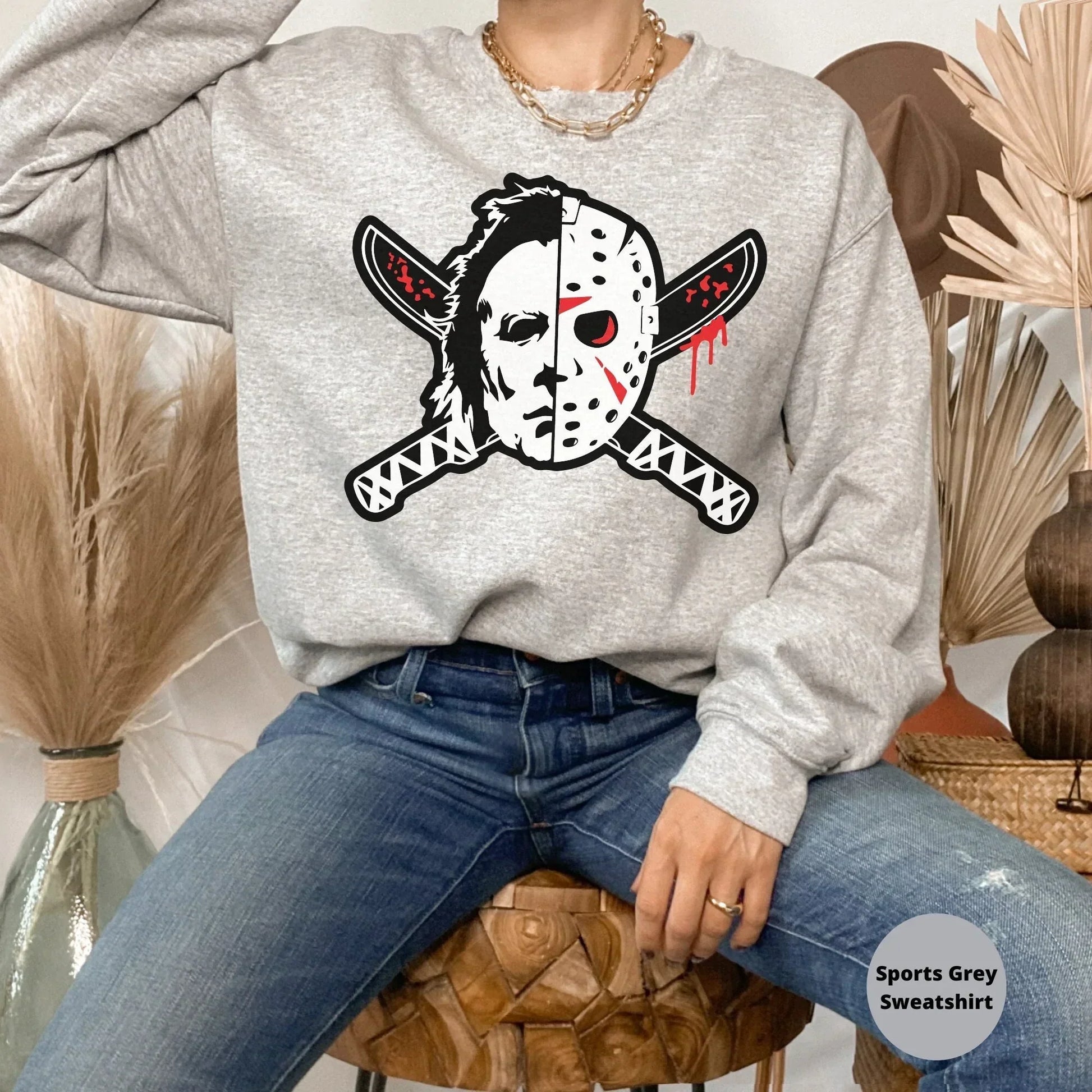 Halloween Sweater, Horror Movie shirt, Horror Film TShirt, Horror Movie Gifts, Vintage Horror Shirt, Horror Movie Sweatshirt, Scary Hoodie HMDesignStudioUS