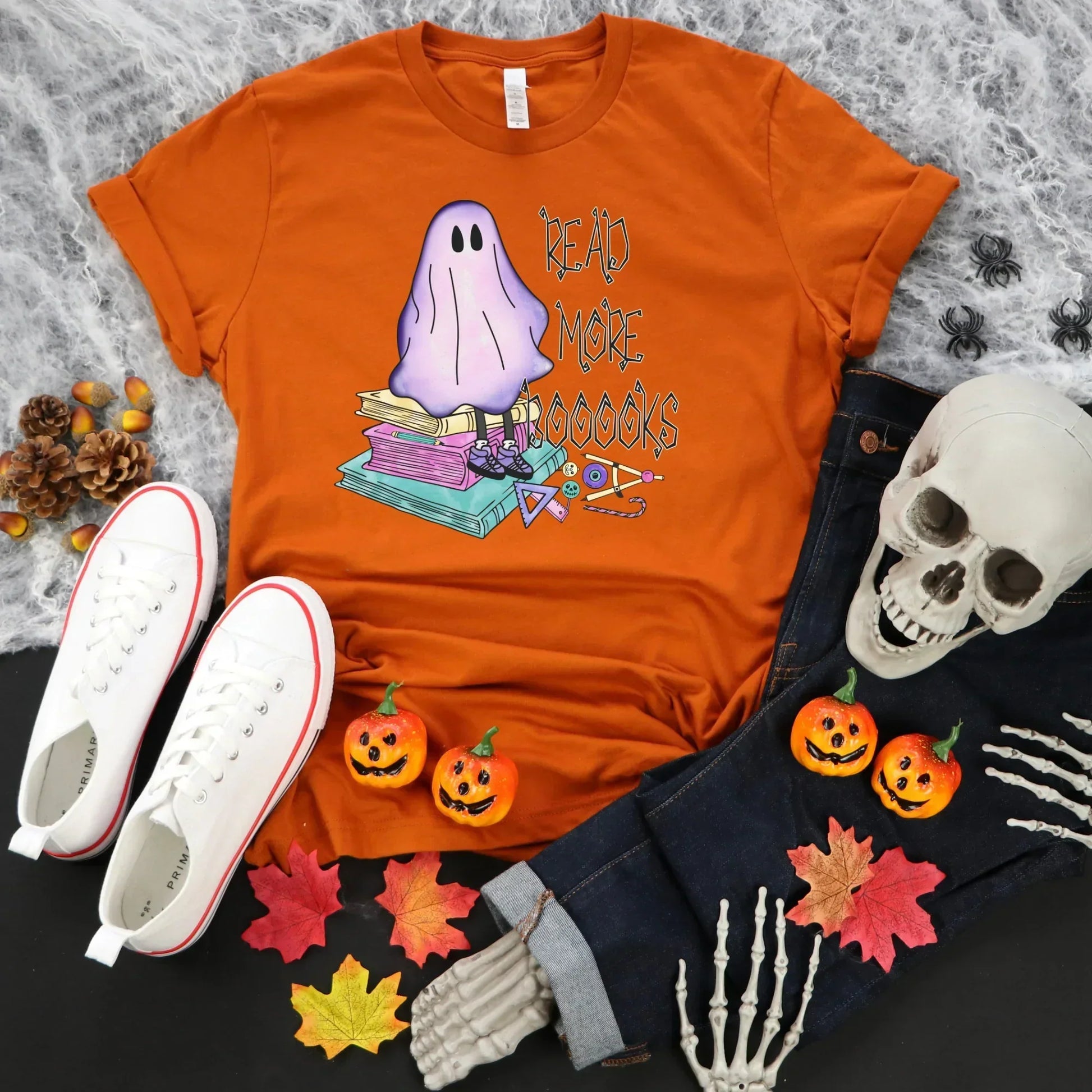 Halloween Teacher Shirt, Spooky Teacher, Halloween Ghost Shirt HMDesignStudioUS