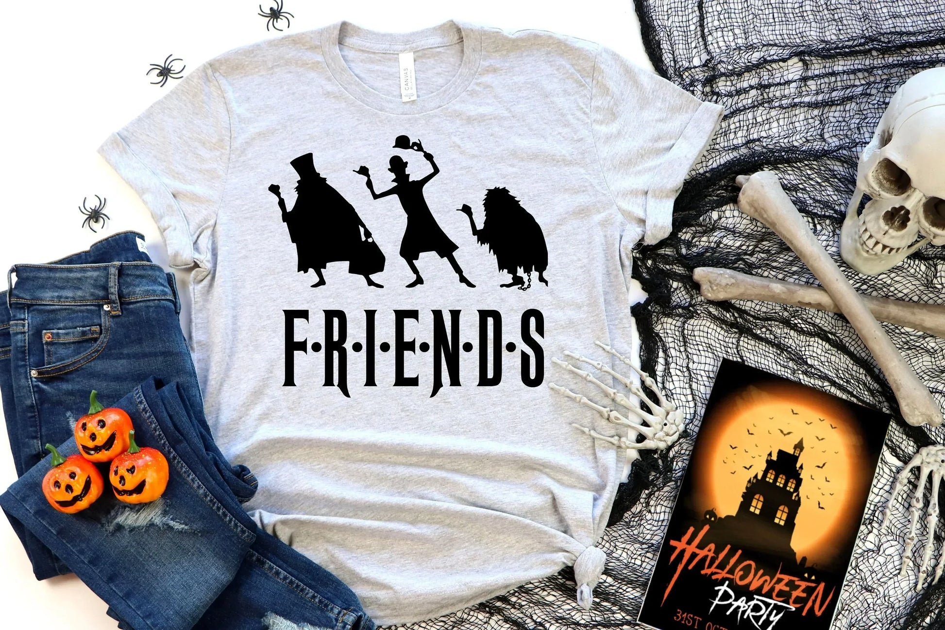 Haunted Mansion Shirt, Halloween Friends, Disney Halloween shirt, Disney World Shirts, Walt Disney World, Magic Kingdom, Disney Crewneck HMDesignStudioUS