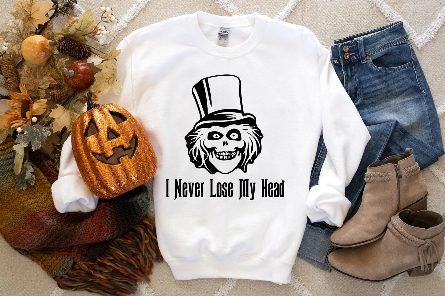 Haunted Mansion Shirt, Hatbox Ghost, Disney Halloween shirt, Disney World Shirts, Walt Disney World, Magic Kingdom, Disney Crewneck