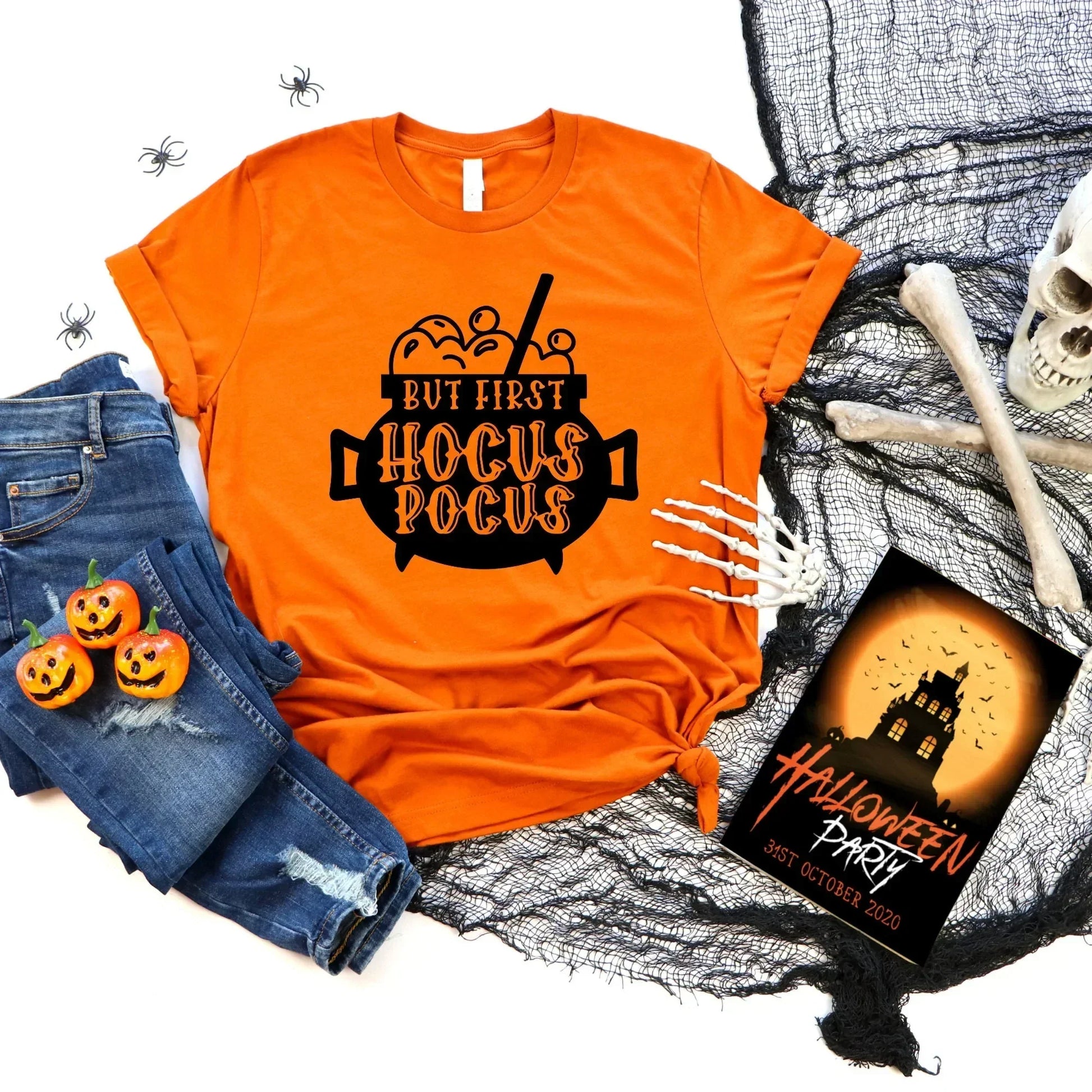Hocus Pocus Shirt, Halloween Sweater, Halloween Crewneck, Halloween Party, Horror Movie, Horror Shirt, Funny Halloween, Girls Halloween Tee