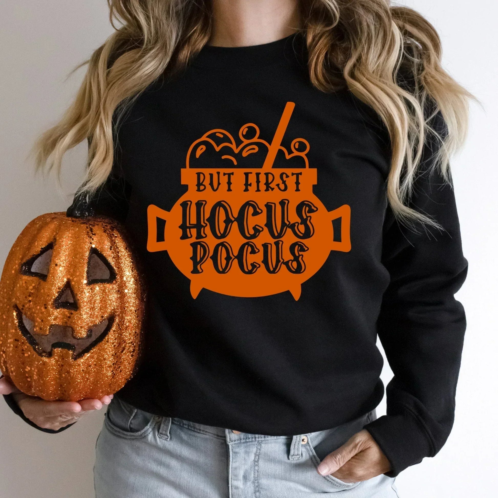 Hocus Pocus Shirt, Halloween Sweater, Halloween Crewneck, Halloween Party, Horror Movie, Horror Shirt, Funny Halloween, Girls Halloween Tee