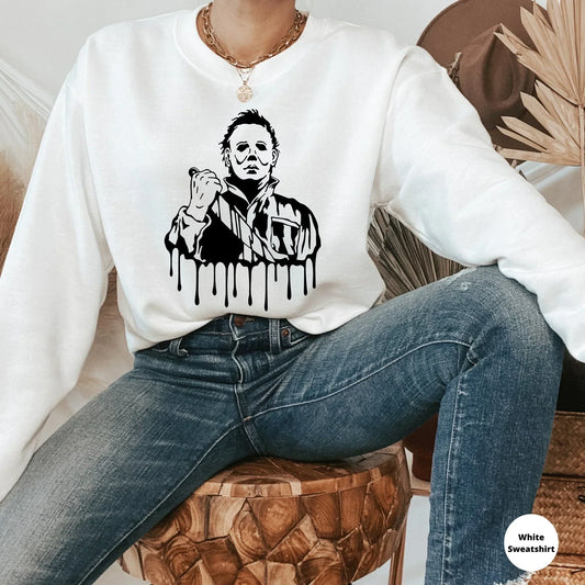 Horror Movie Shirt, Halloween Sweatshirt Friends T-Shirt, Horror Friends Shirt, Horror Film Sweater, Friends Themed Tshirt, Horror Movies