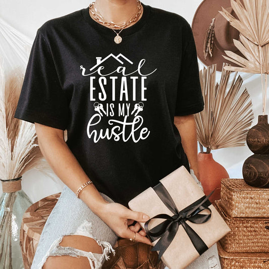 Hustle Shirt, Funny Realtor Shirt, Funny Real Estate Agent Shirt, Great for Real Estate Marketing