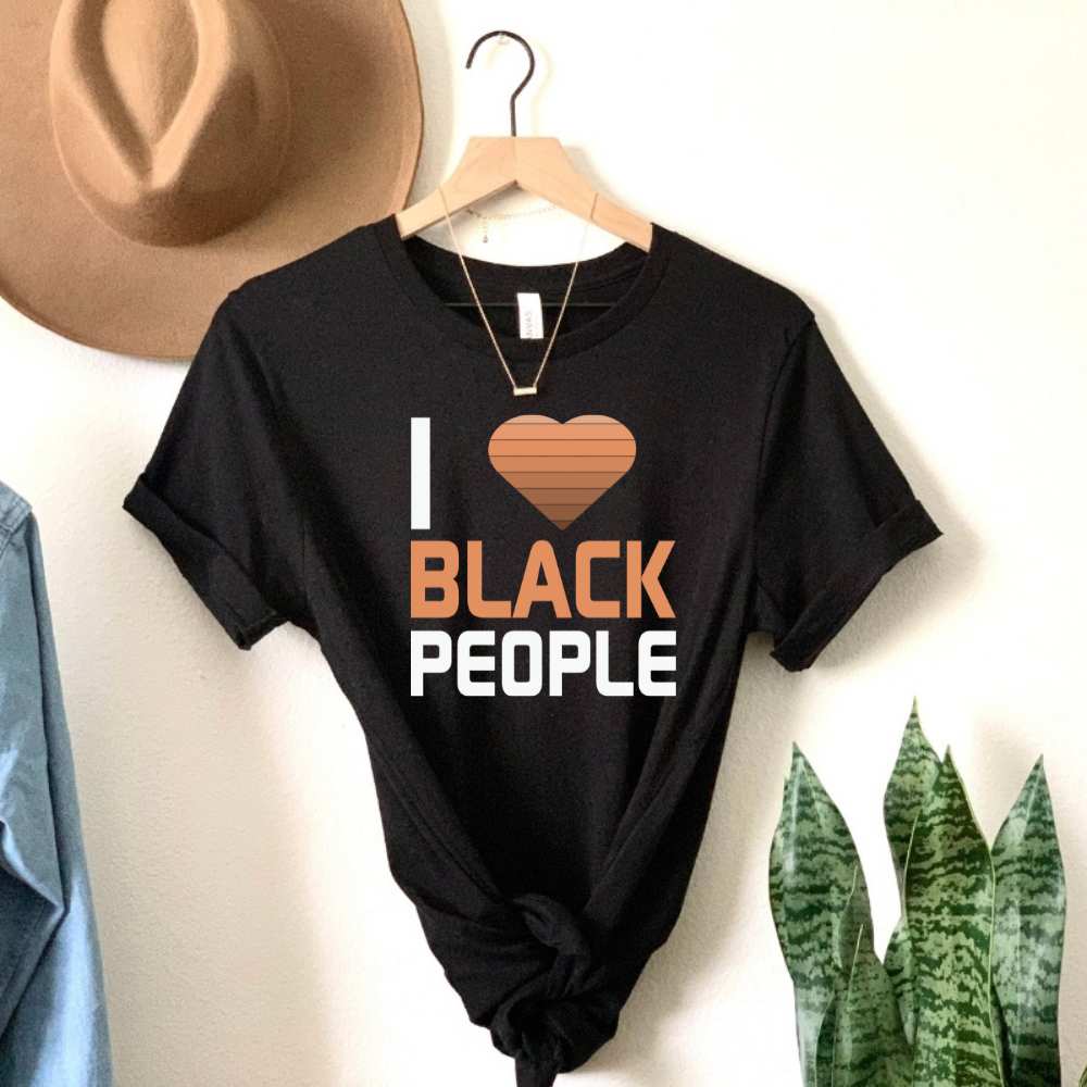 I love Black People Black History Shirt