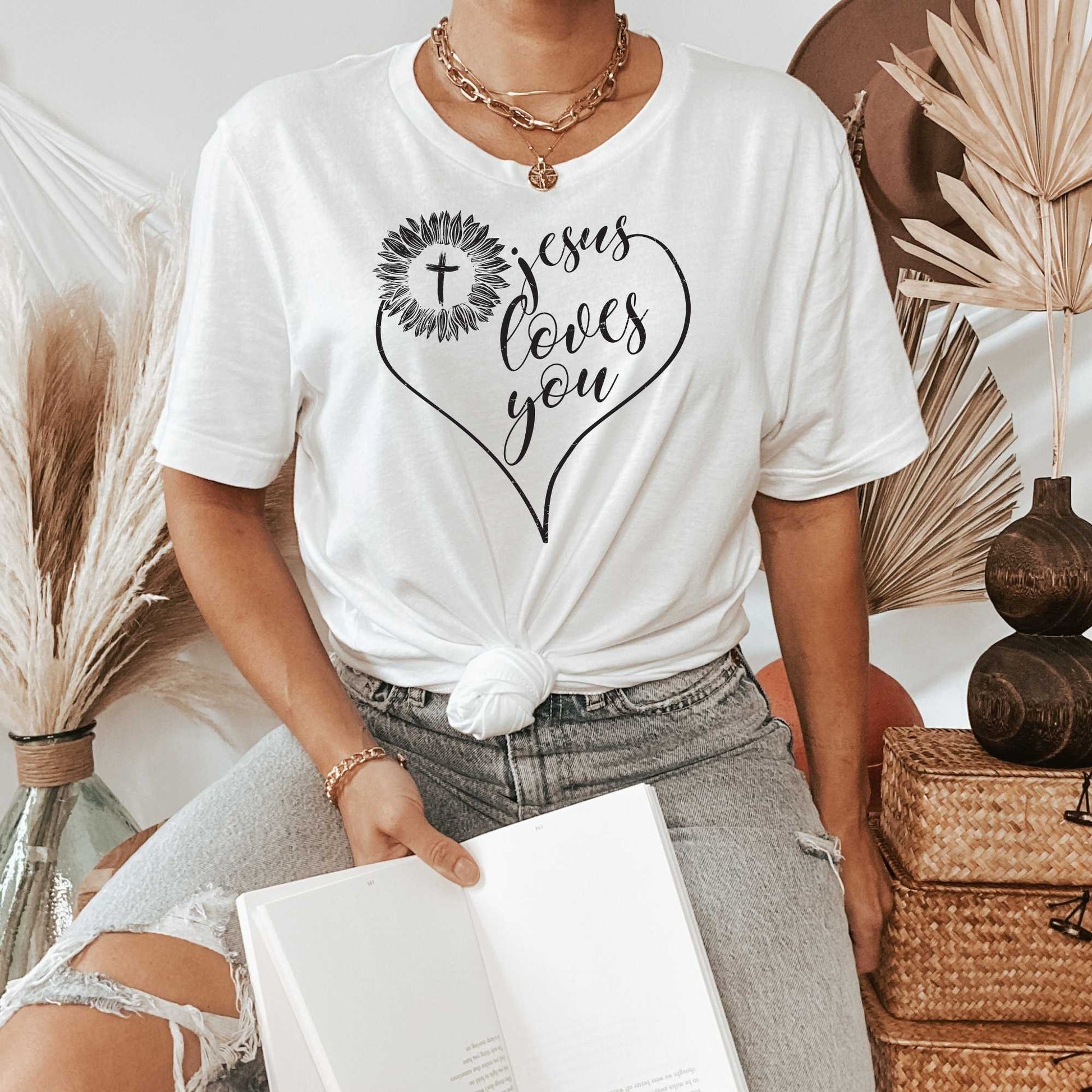 Jesus Loves You Shirt about God for Women