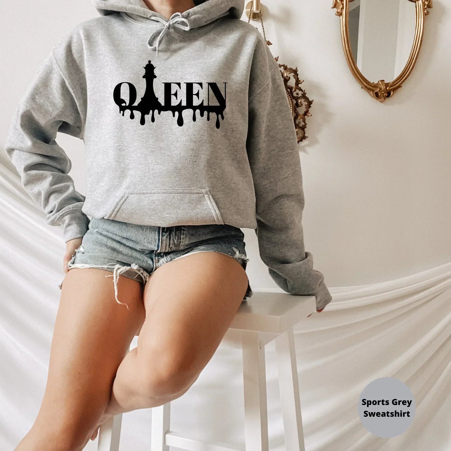 Juneteenth shirt, Black Queen T-Shirt, BGM, Black Pride, Gift for Her, Women's Empowerment Sweatshirt, Feminist Hoodie, Black Girl Magic