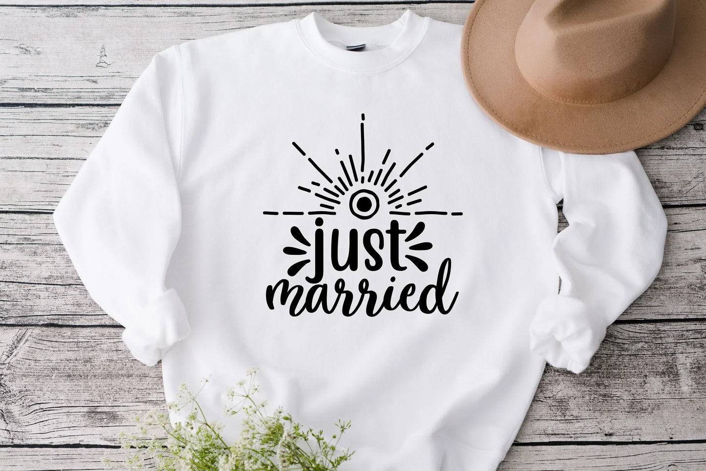 Just Married, Bachelorette Party Shirt HMDesignStudioUS