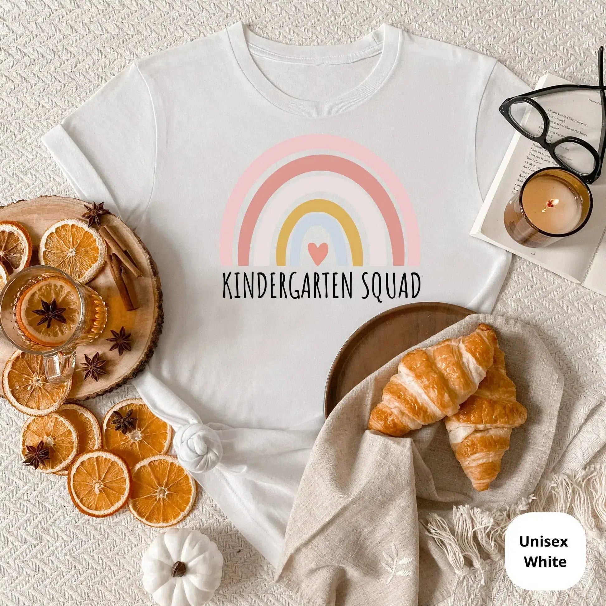 Kindergarten Teacher T-Shirt, Kindergarten Crew Gift Tee, Matching Team Kindergarten Shirts, Retro Kindergarten Teacher Shirt, Kinder Squad HMDesignStudioUS