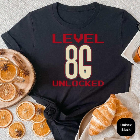 Level 80 Unlocked! Celebrate a Lifetime of Memories with Our Customizable 80th Birthday Shirt