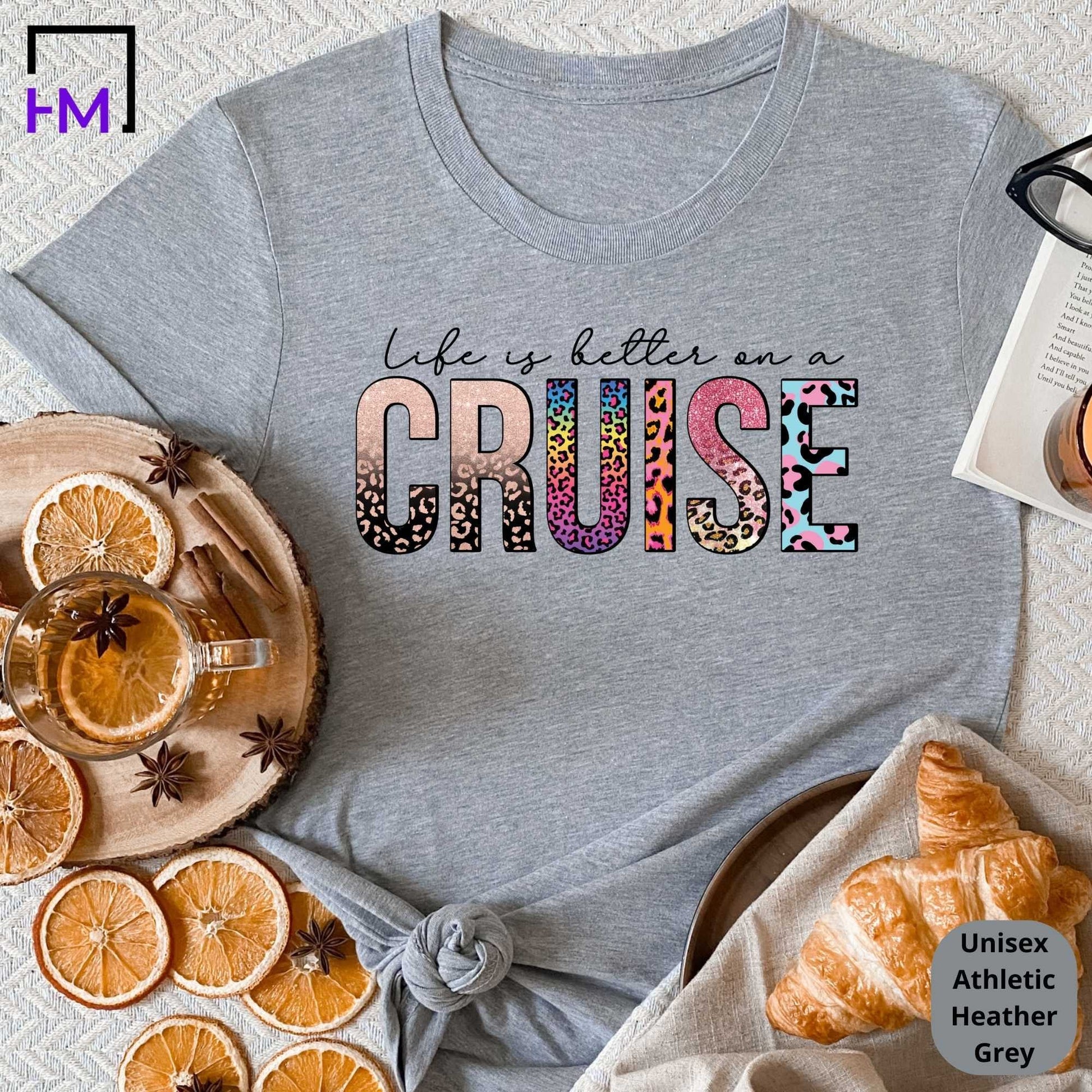 Life is Better on a Cruise, Cruise Shirts for Girls Trip HMDesignStudioUS