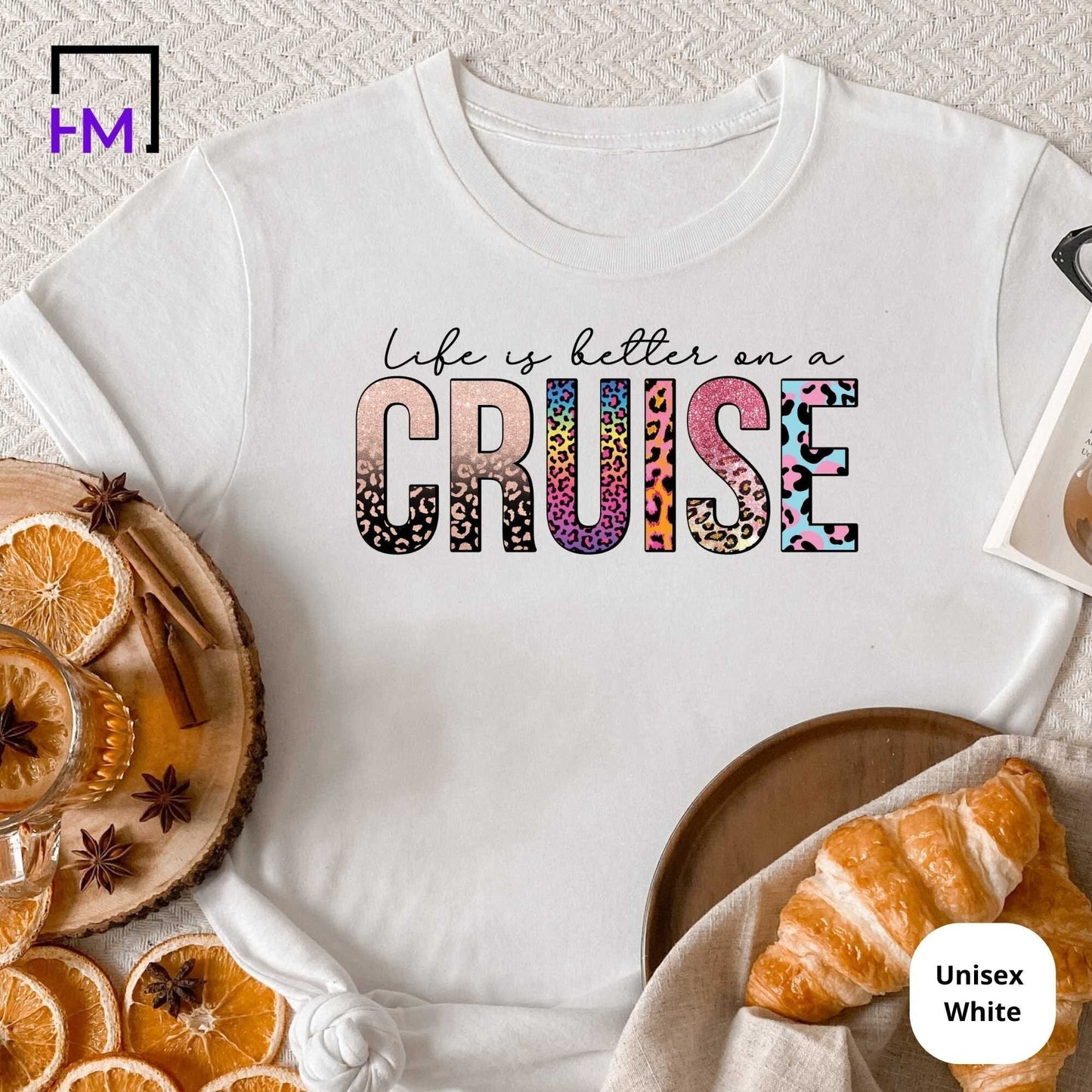 Life is Better on a Cruise, Cruise Shirts for Girls Trip HMDesignStudioUS