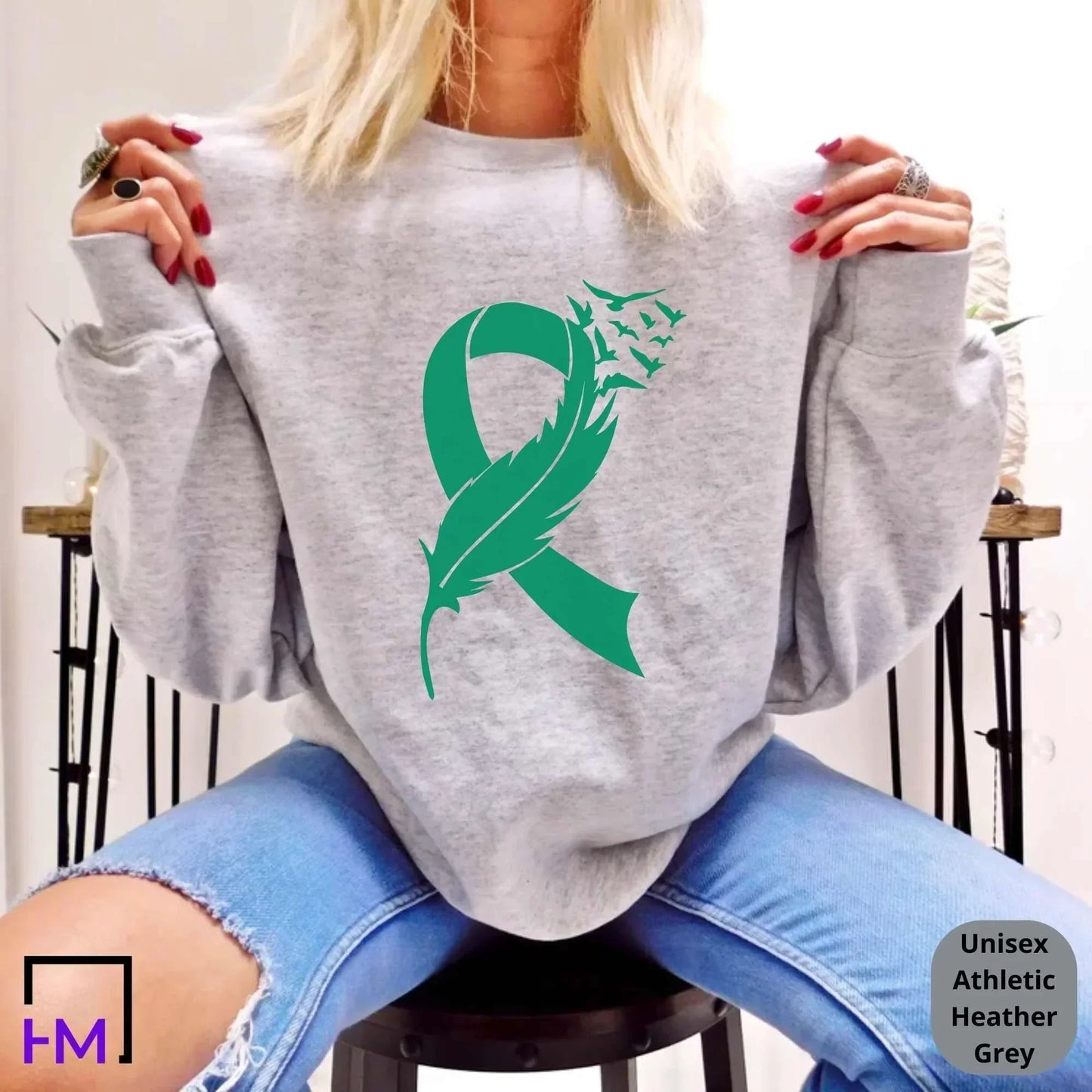 Liver Cancer Shirt, Liver Cancer Warrior Gift, Liver Cancer Green Ribbon Shirt, Liver Cancer Awareness Shirt, Cancer Fighter Gifts, Support