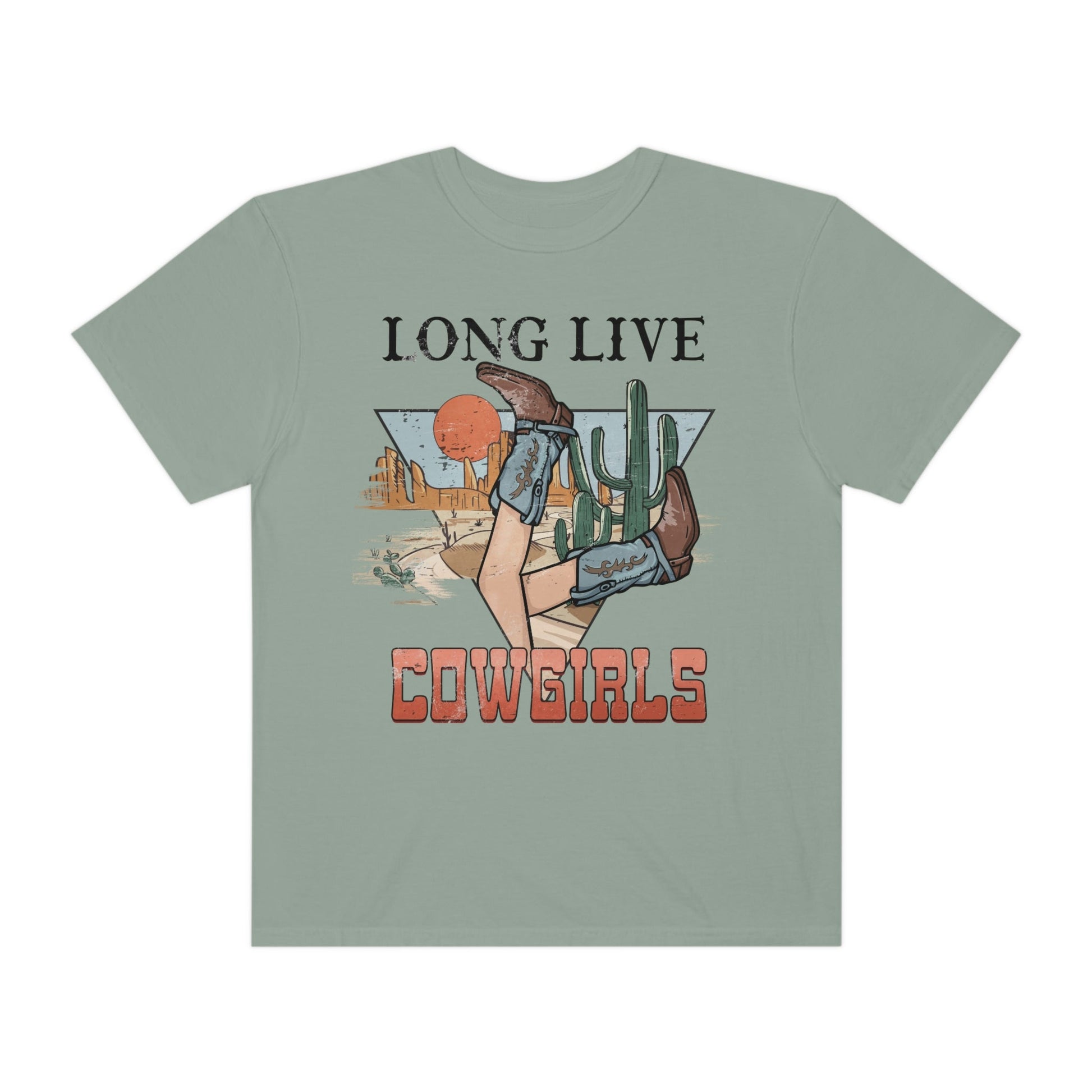 Long Live Cowgirls Stylish Western Graphic Tee | Cowgirl T-Shirt