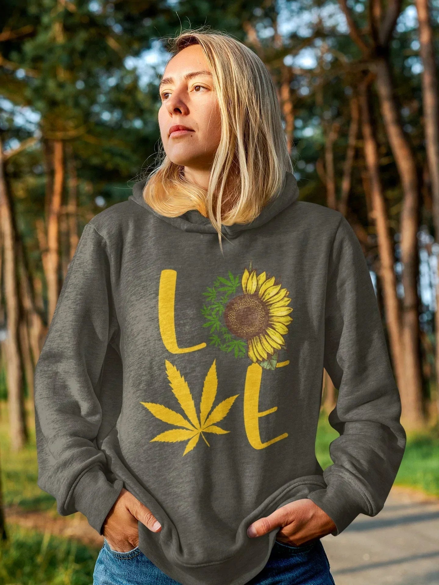 Love Sunflower Stoner Shirt HMDesignStudioUS